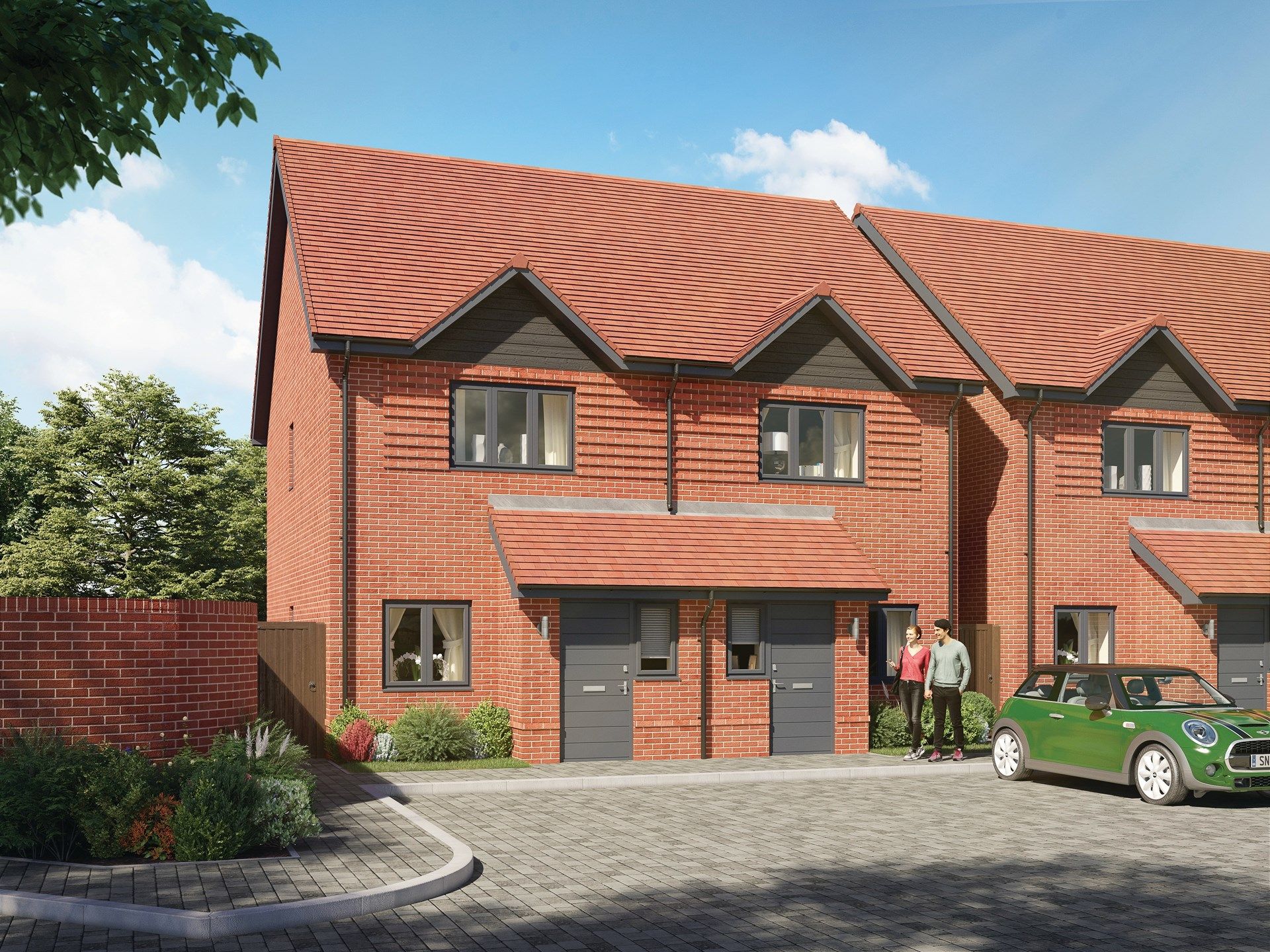 New home, 2 bed semidetached house for sale in "Waverley" at Buckler
