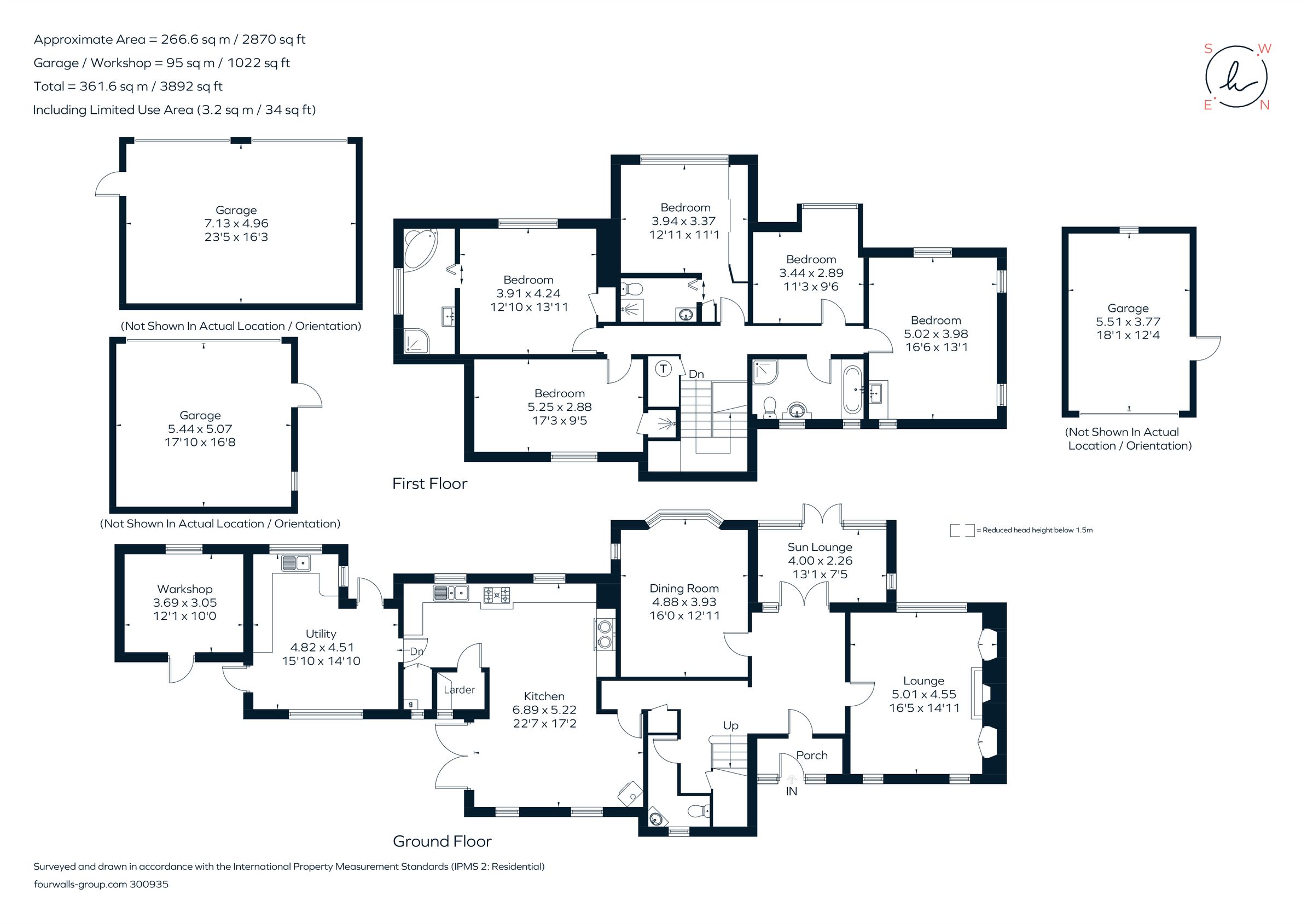 5 bed detached house for sale in Touchwood, Manor Road, Penn