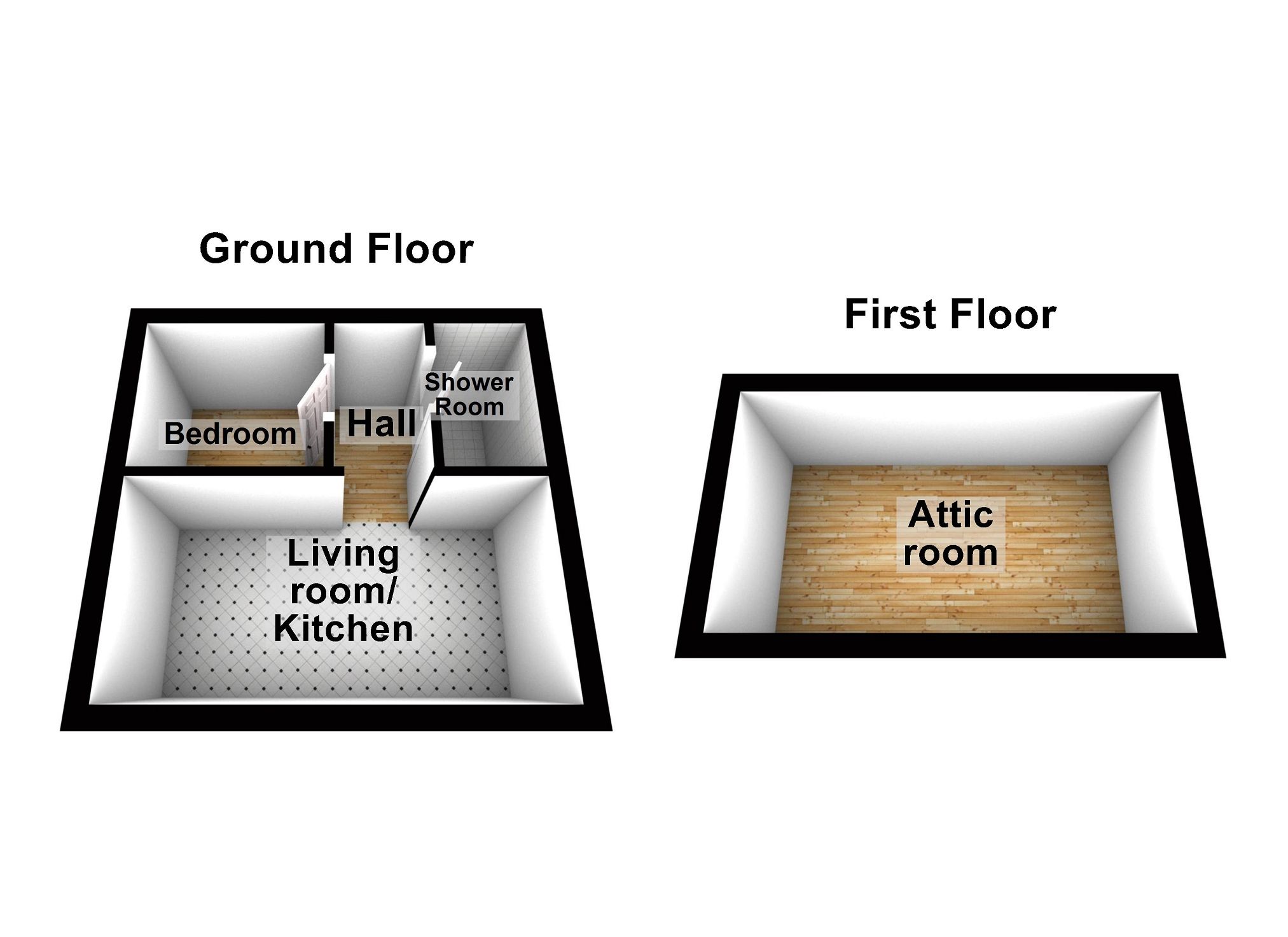 1 bed end terrace house for sale in Cwmgarw Road, Upper Brynamman