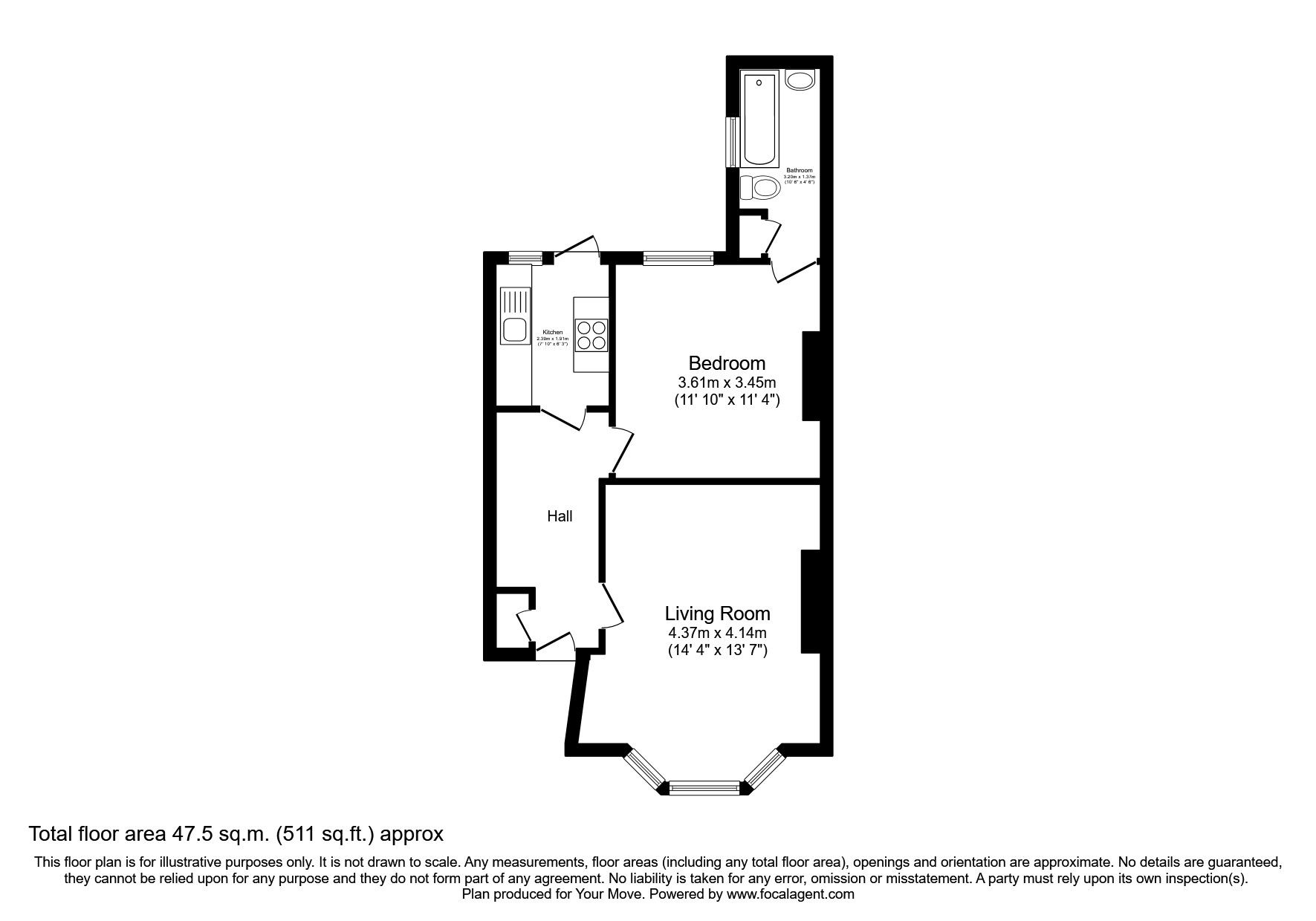 1 bed flat for sale in Lime Hill Road, Tunbridge Wells, Kent TN1 Zoopla
