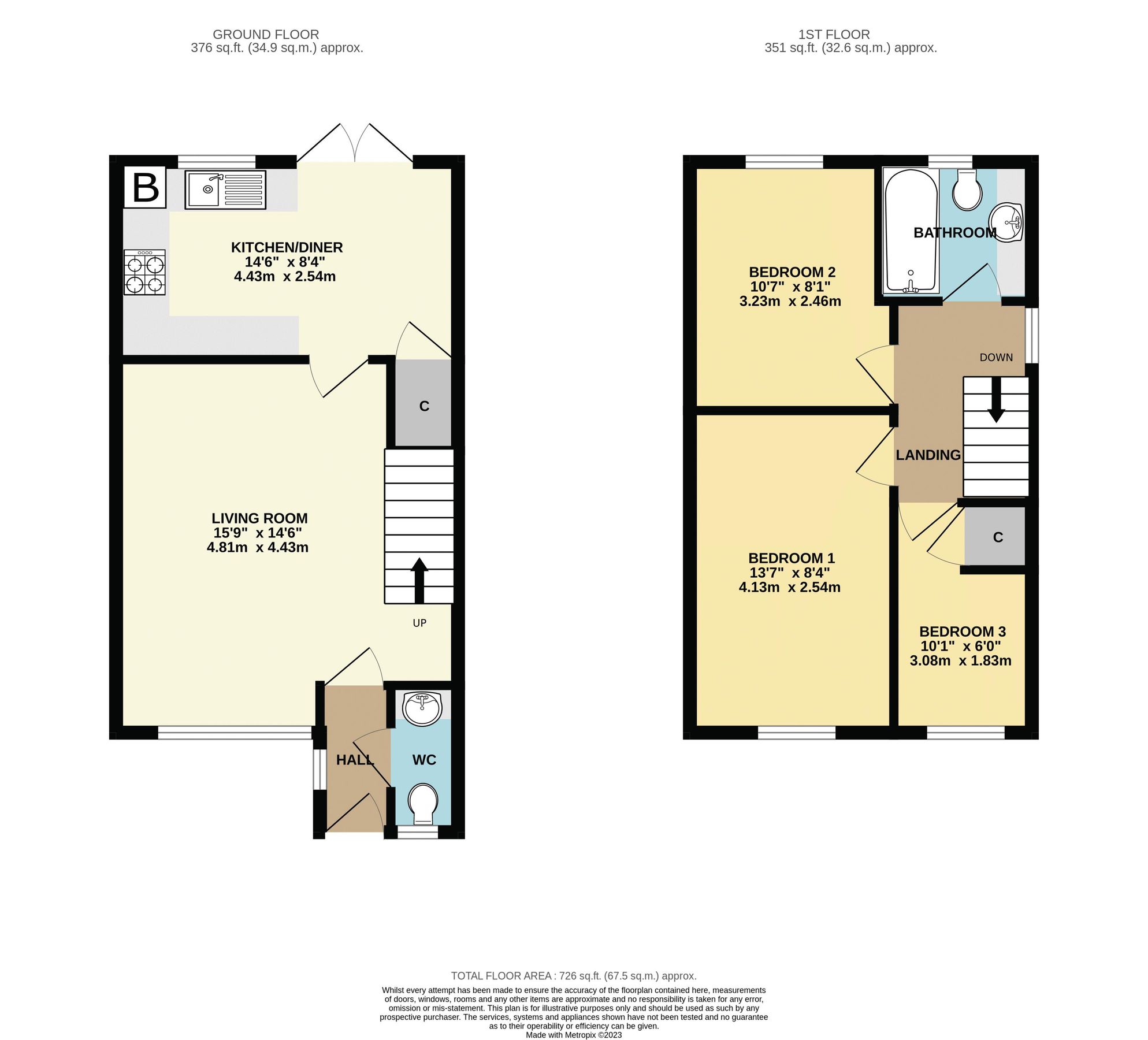 3 bed end terrace house for sale in Compton Close, Taunton TA2 Zoopla