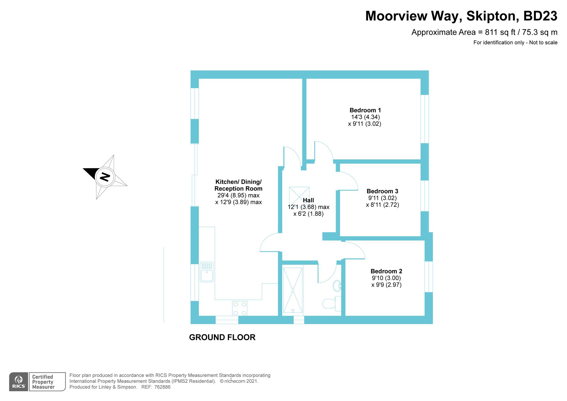 3 bed bungalow for sale in Moorview Way, Skipton BD23 Zoopla