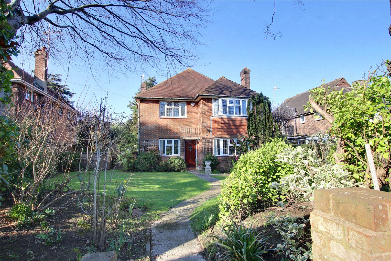4 bed detached house for sale in Upper Brighton Road, Worthing, West