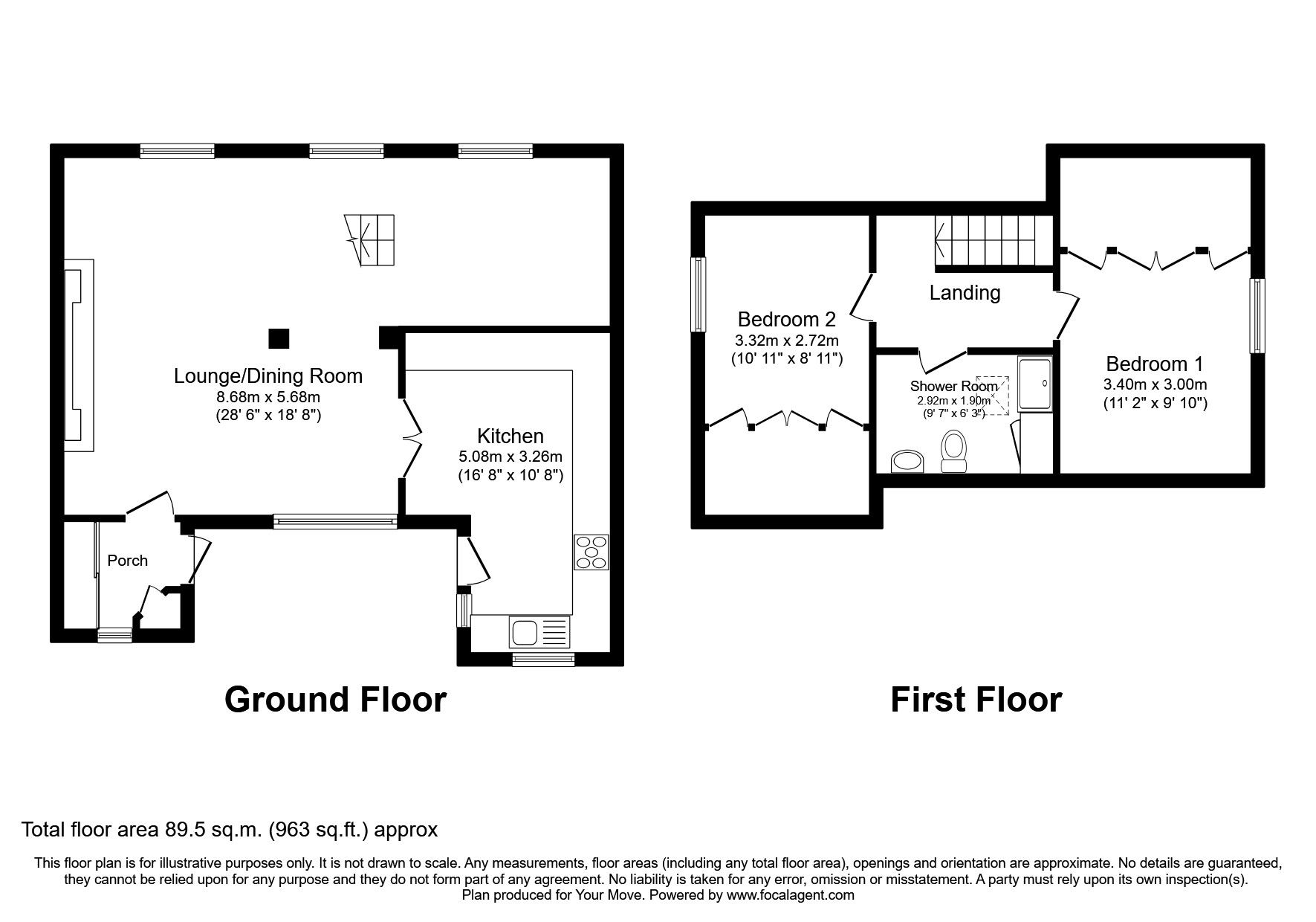 2 bed detached house for sale in Little Hallam Lane, Ilkeston