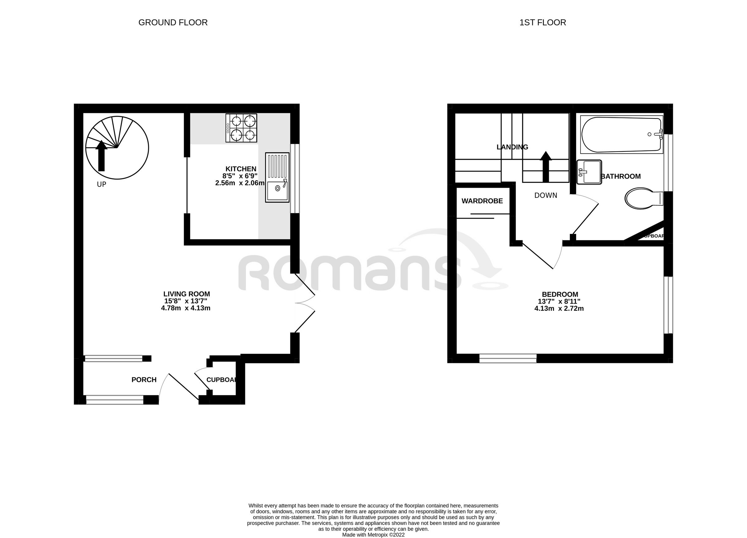 1 bed end terrace house for sale in Harvard Road, Claremont Wood