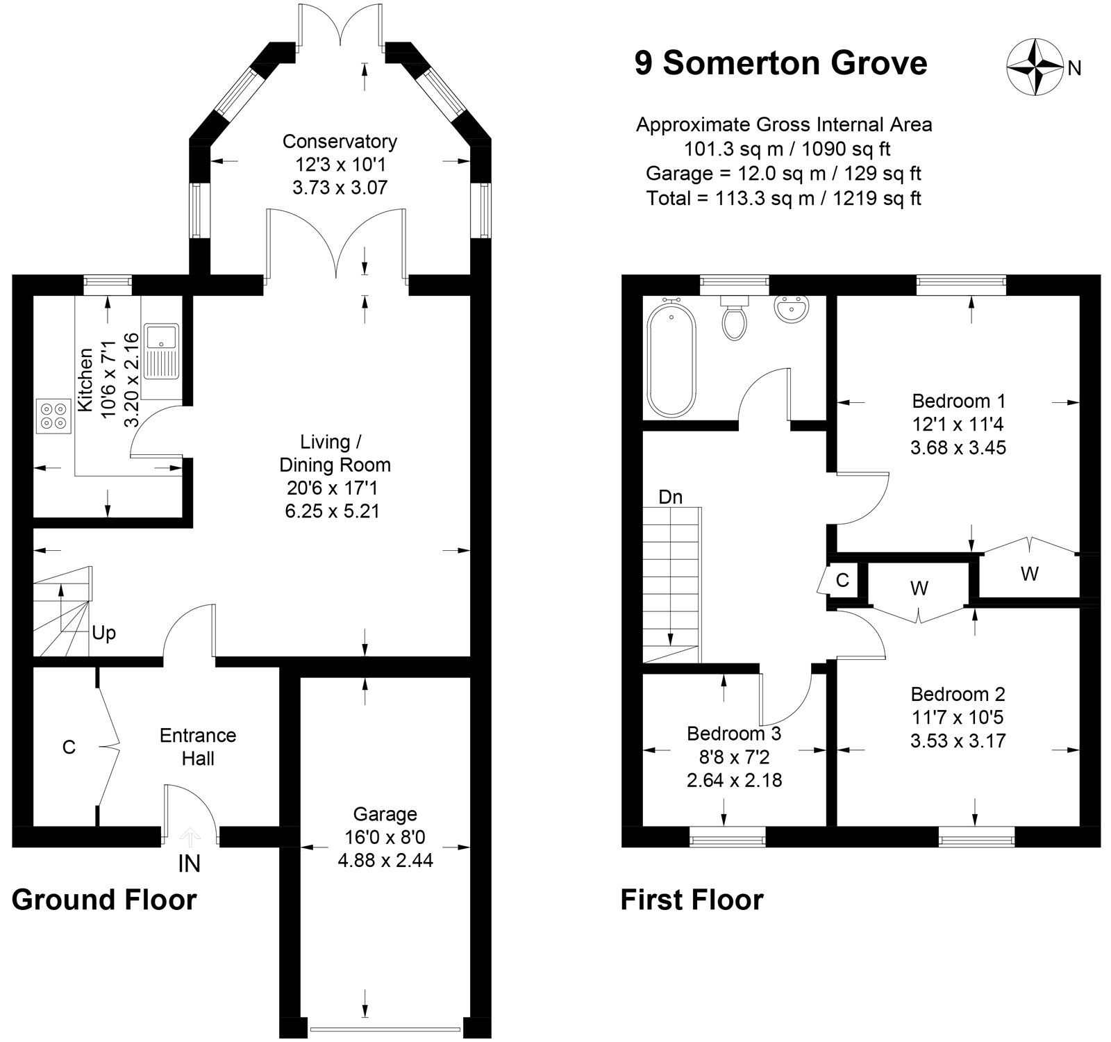 3 bed semidetached house for sale in Somerton Grove, Thatcham