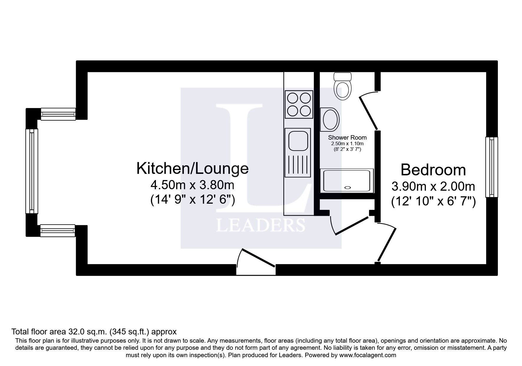1 bed flat to rent in Water Eaton Road, Bletchley MK2 Zoopla
