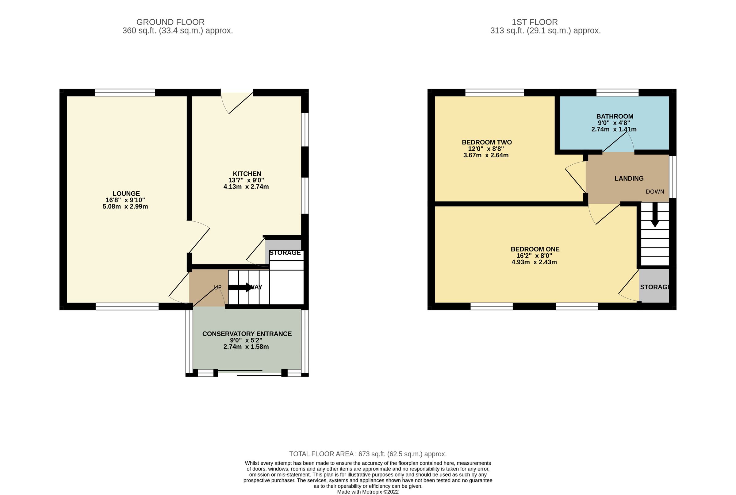 2 bed semidetached house for sale in Thorpegate Estate, Badsworth