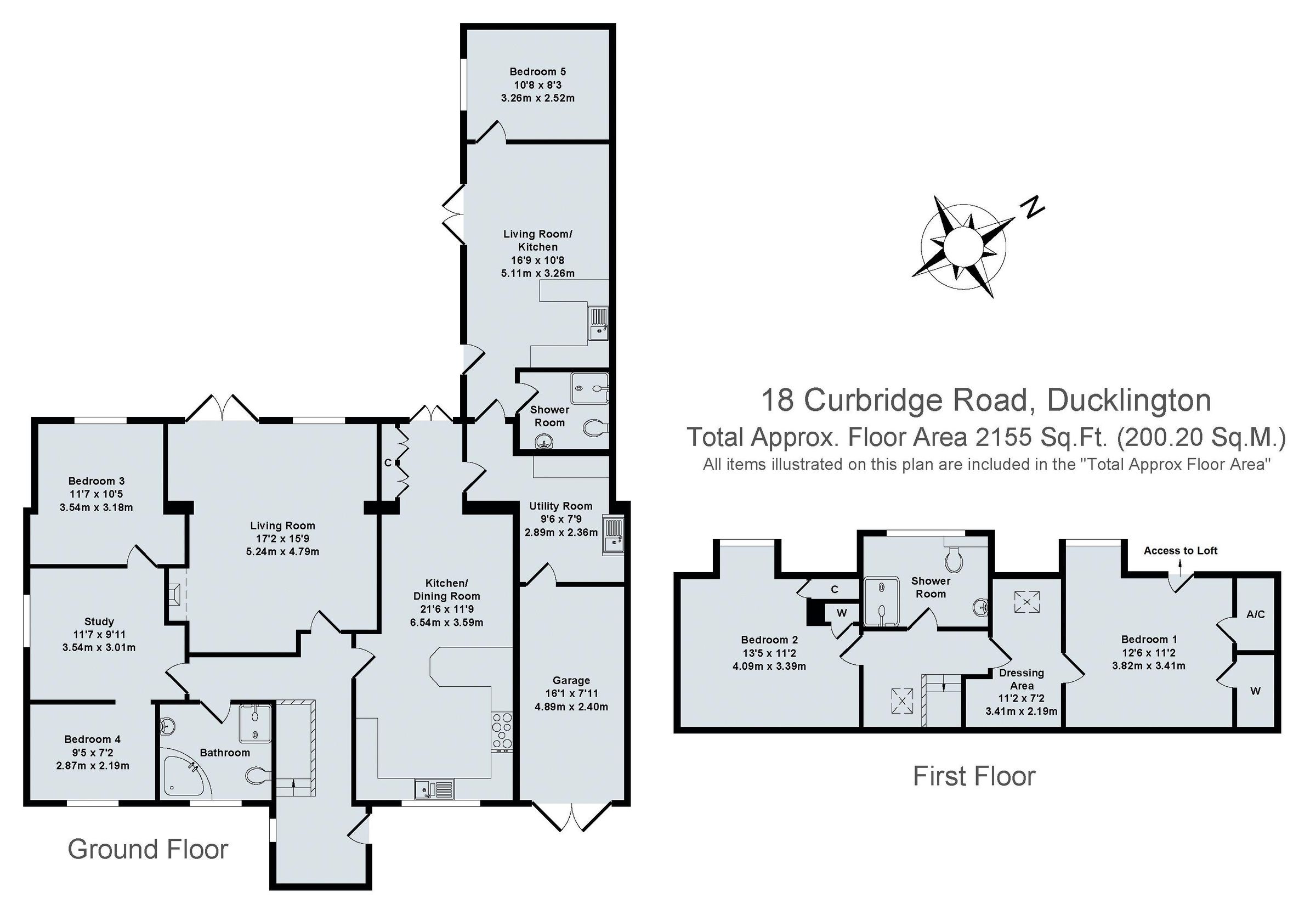4 bed detached bungalow for sale in Curbridge Road, Ducklington, Witney
