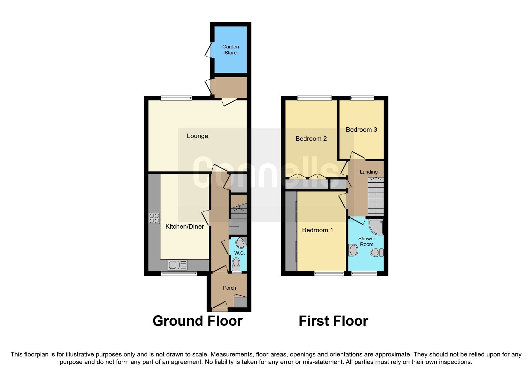 3 bed terraced house for sale in Malpas Drive, Bartley Green