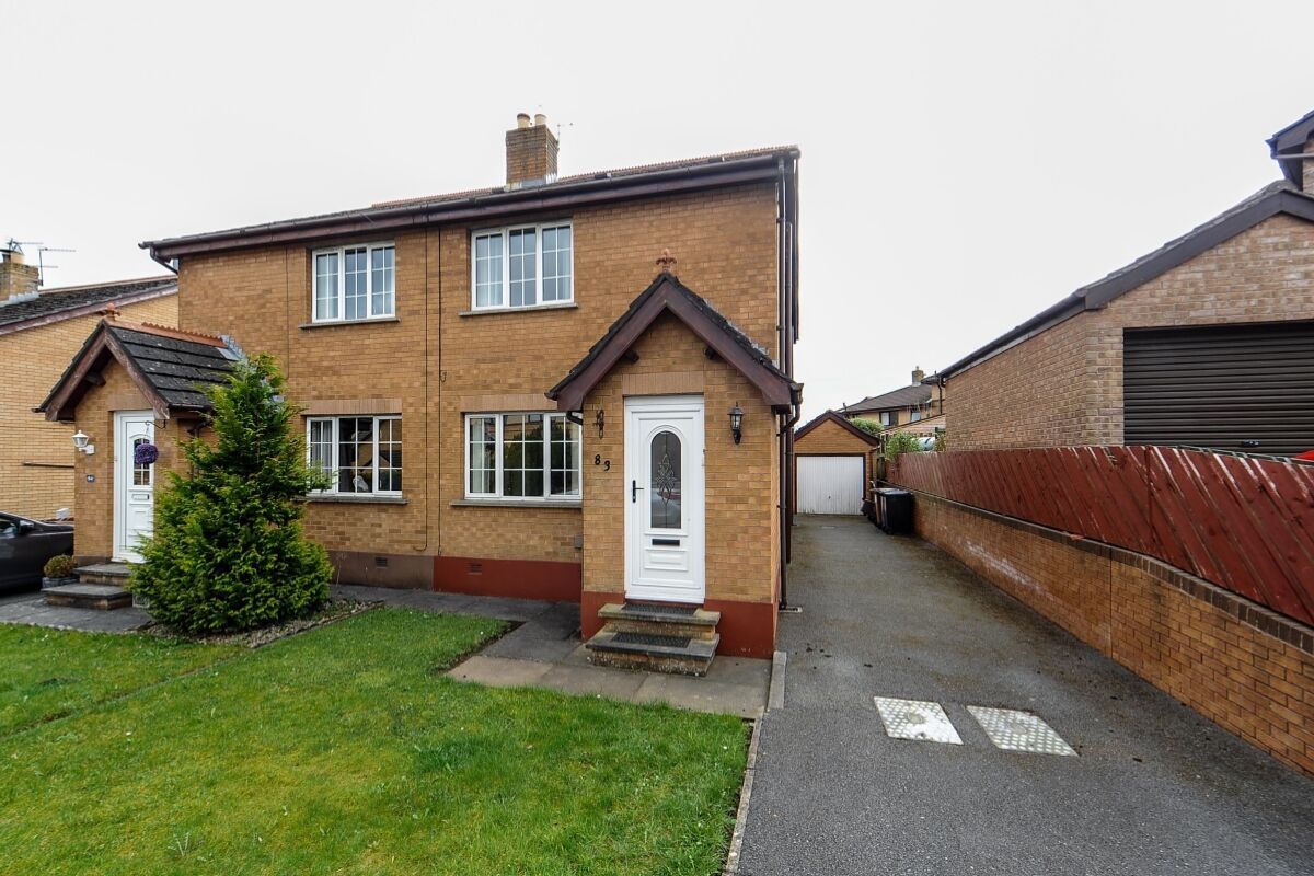 3 bed semidetached house for sale in Old Mill Rise, Dundonald, Belfast