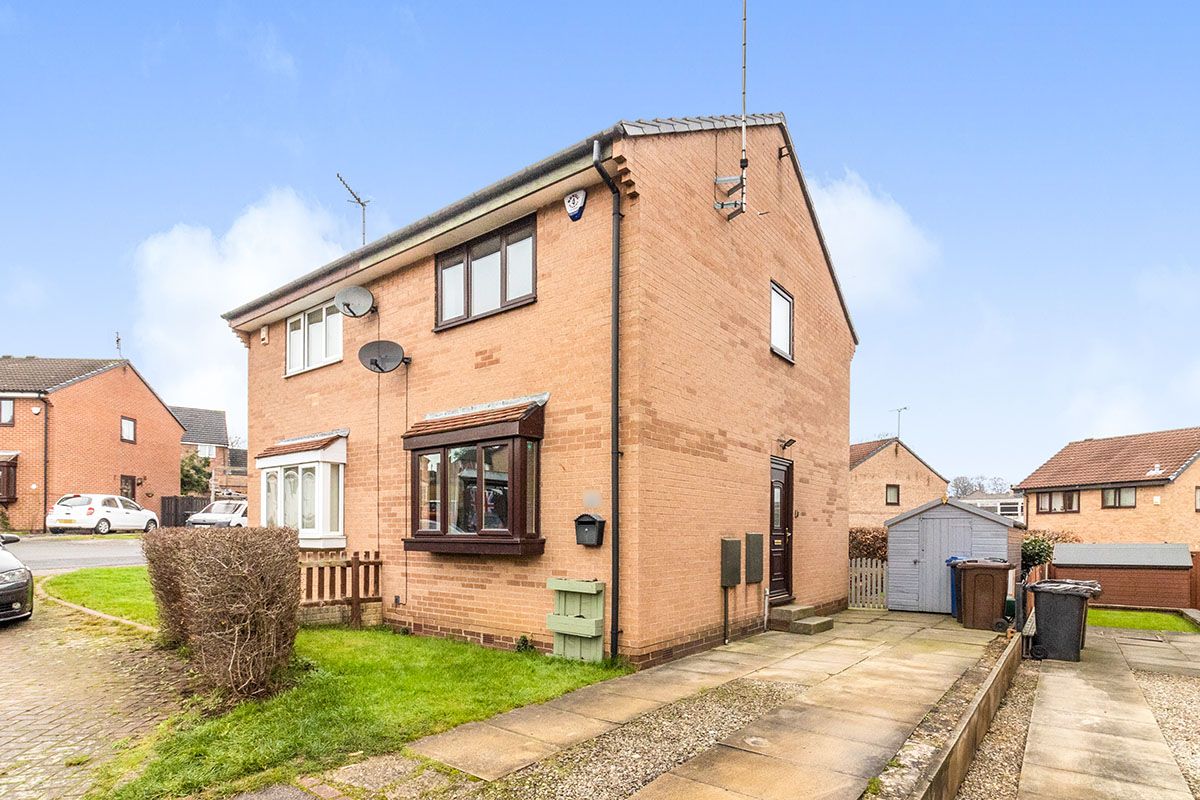 2 bed semidetached house to rent in Nether Ley Croft, Chapeltown, Sheffield, South Yorkshire