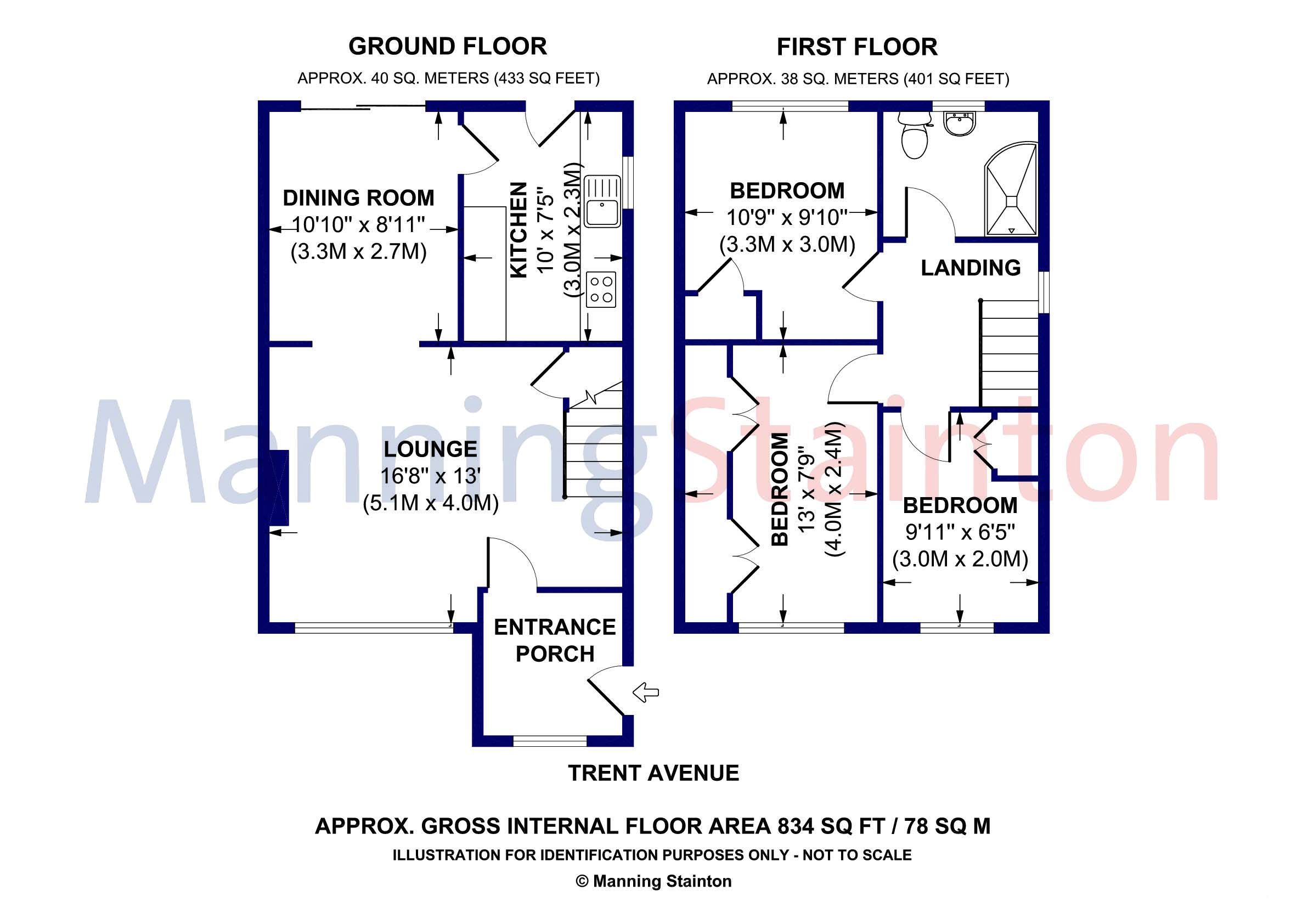 3 bed semidetached house for sale in Trent Avenue, Garforth, Leeds