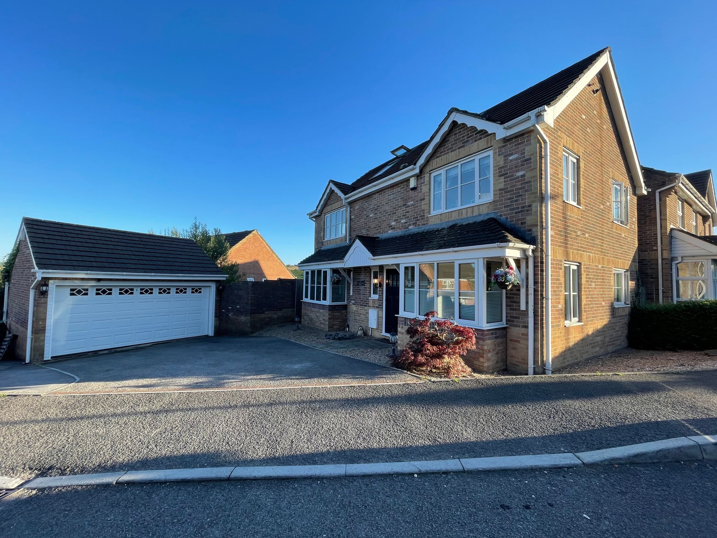 5 bed detached house for sale in Cedar Wood Drive, Tonyrefail, Porth