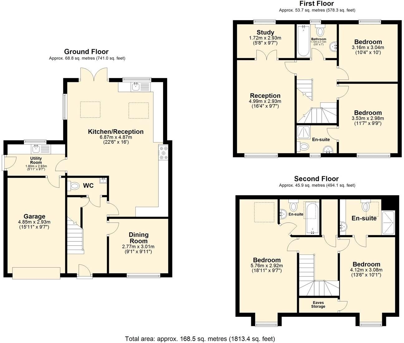 4 bed detached house for sale in Melrose Avenue, Braeburn Park