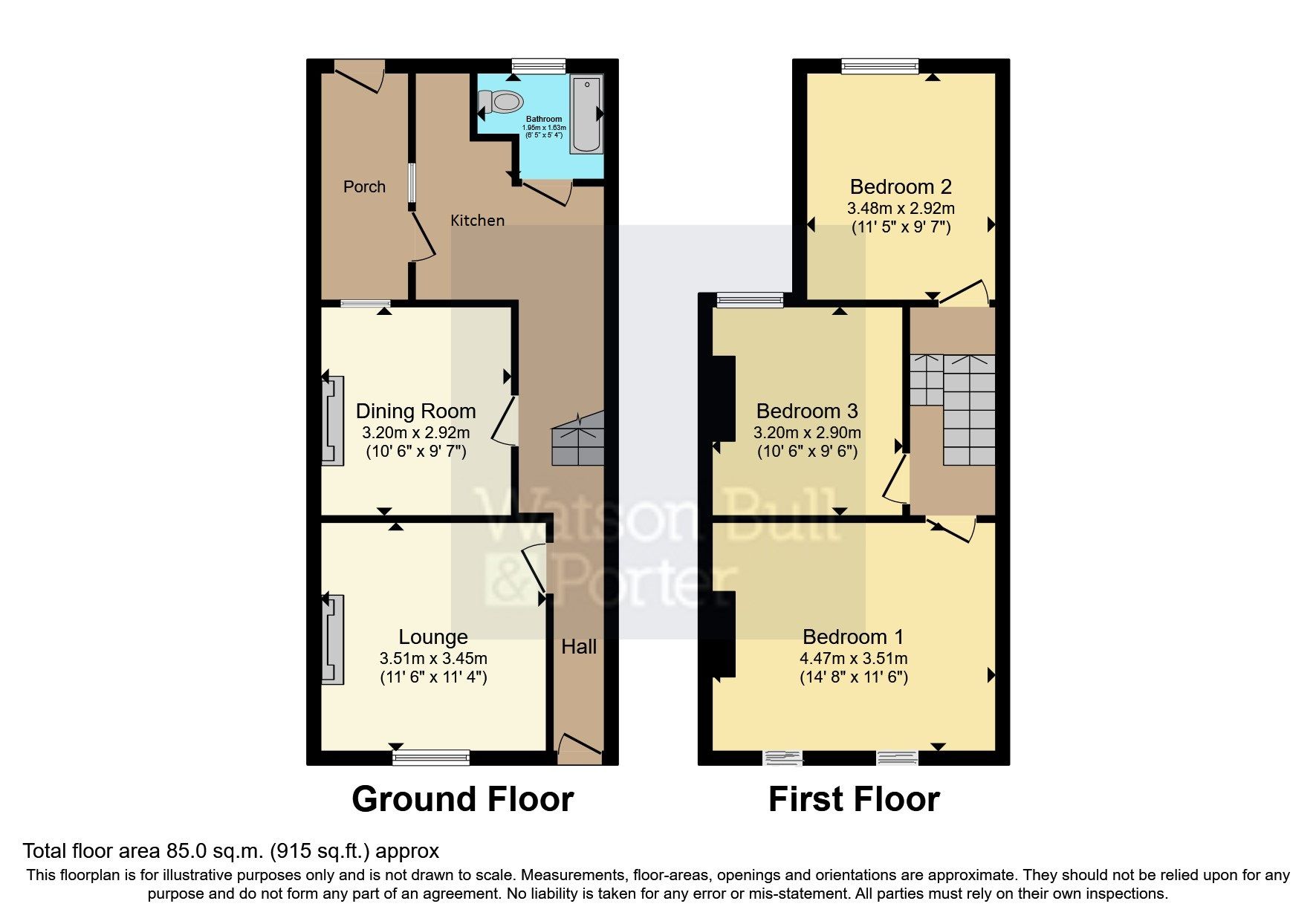 3 bed terraced house for sale in Lake Hill, Sandown, Isle Of Wight PO36