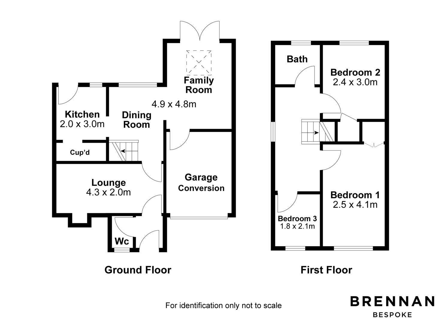 3 bed linkdetached house for sale in Little Meadow, Great Oakley