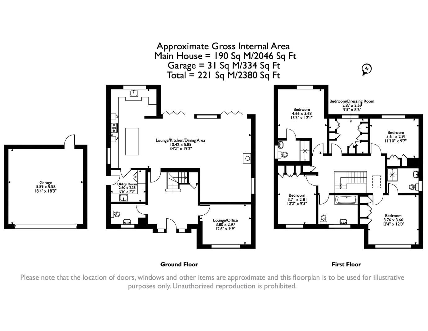 5 bed detached house for sale in Penallt, Monmouth, Monmouthshire NP25