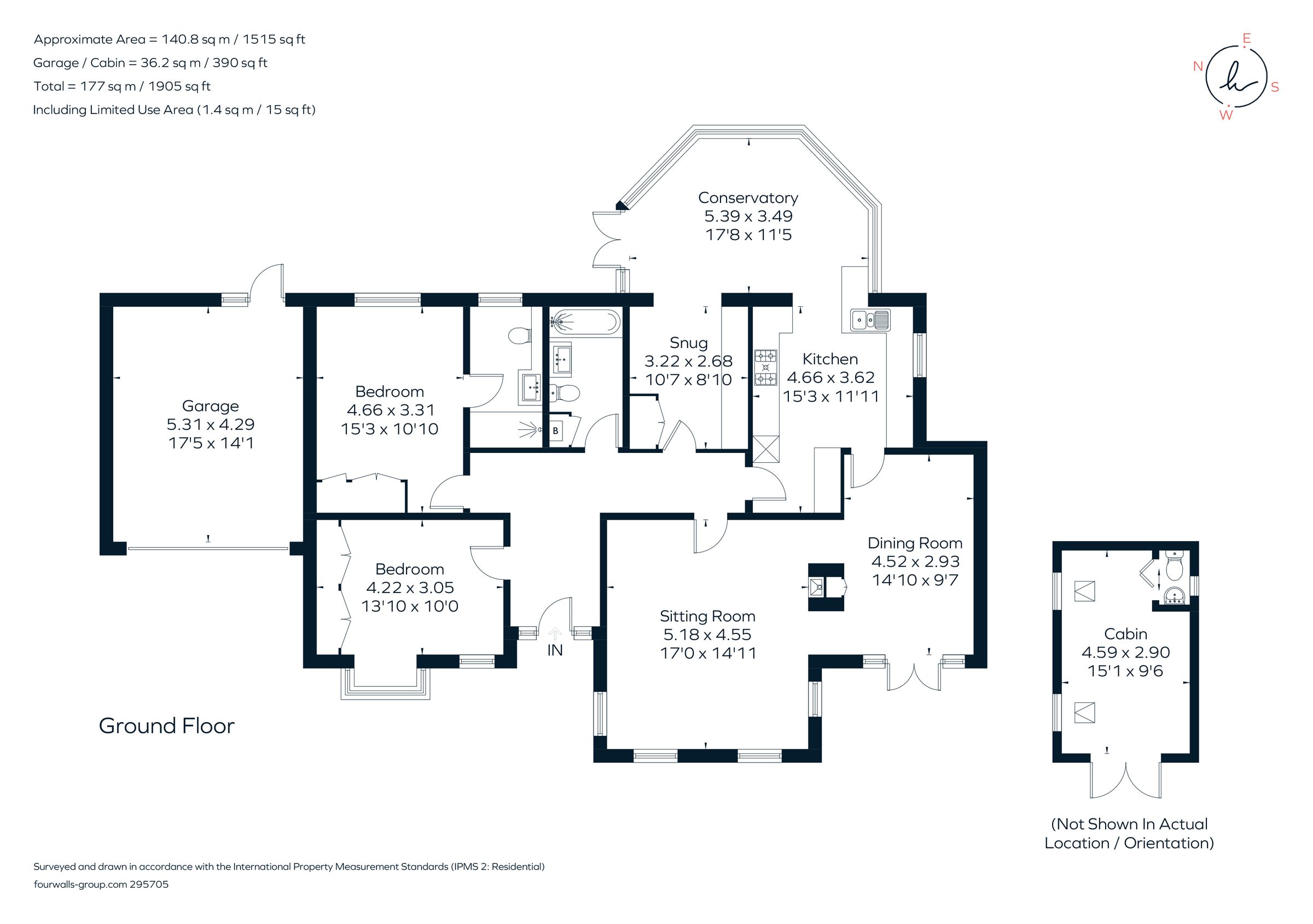 3 bed bungalow for sale in Hartford Road, Hartley Wintney, Hook RG27 Zoopla