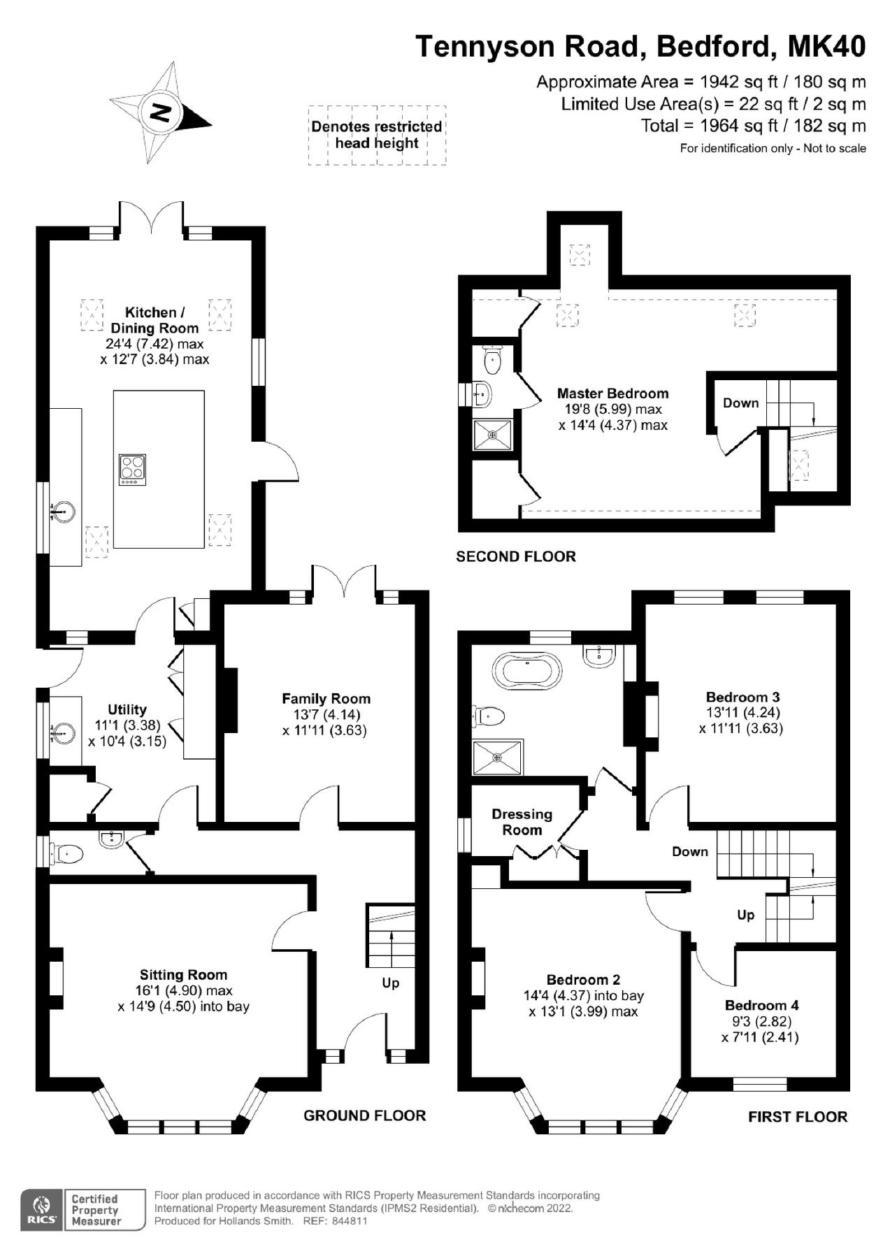 4 bed semidetached house for sale in Tennyson Road, Bedford MK40 Zoopla