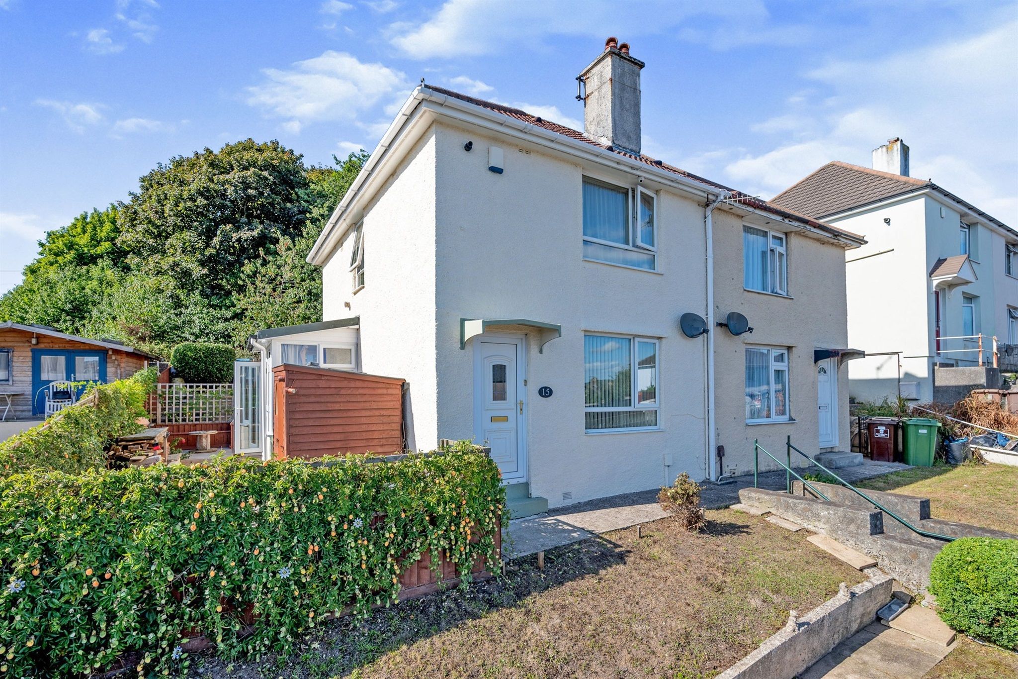 2 bed semidetached house for sale in Efford Lane, Efford, Plymouth PL3