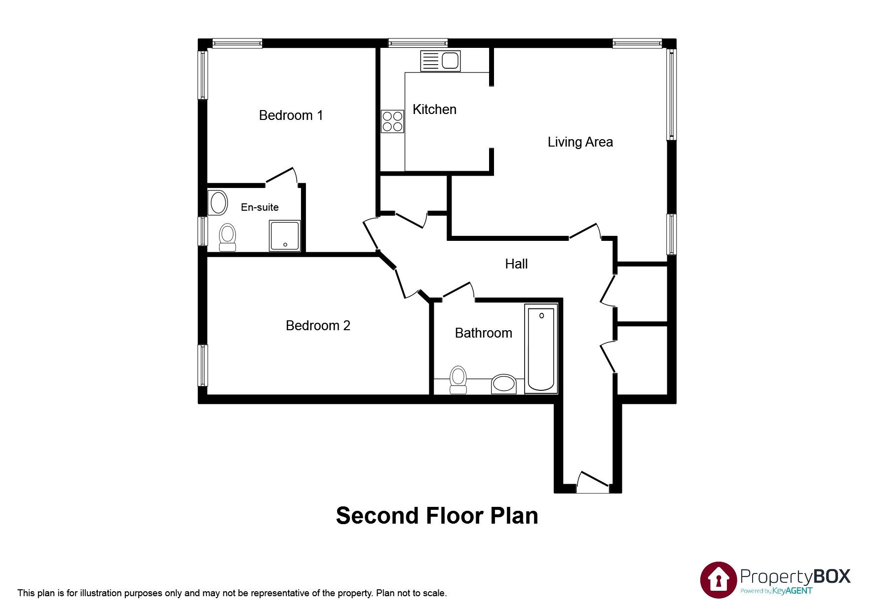2 bed flat to rent in Commonwealth Drive, Crawley RH10 Zoopla