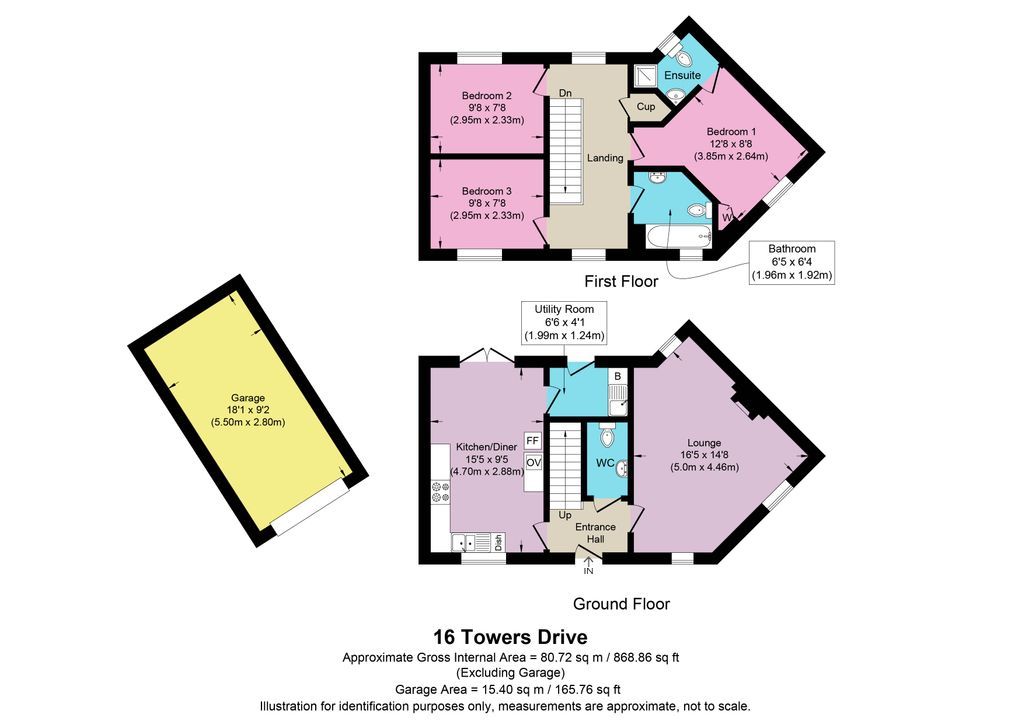 3 bed semidetached house for sale in Towers Drive, Hinckley LE10 Zoopla