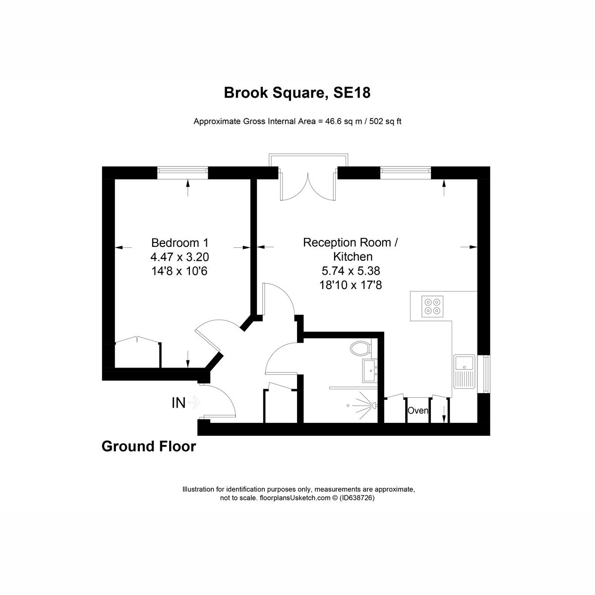 1 bed flat to rent in Brook Square, London SE18 Zoopla