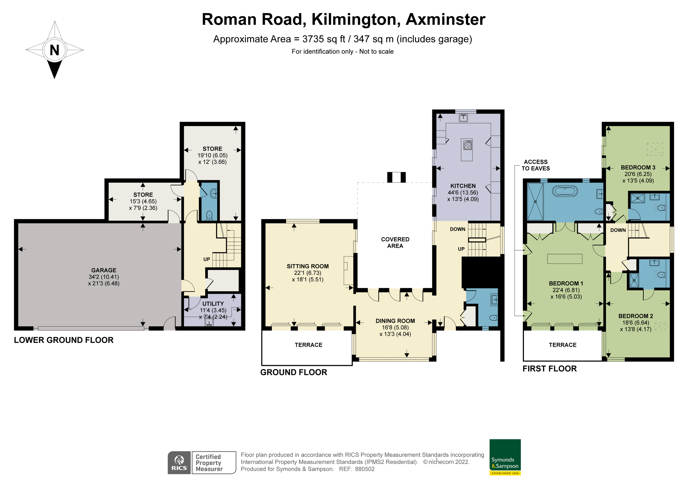 3 bed detached house for sale in Roman Road, Kilmington, Axminster