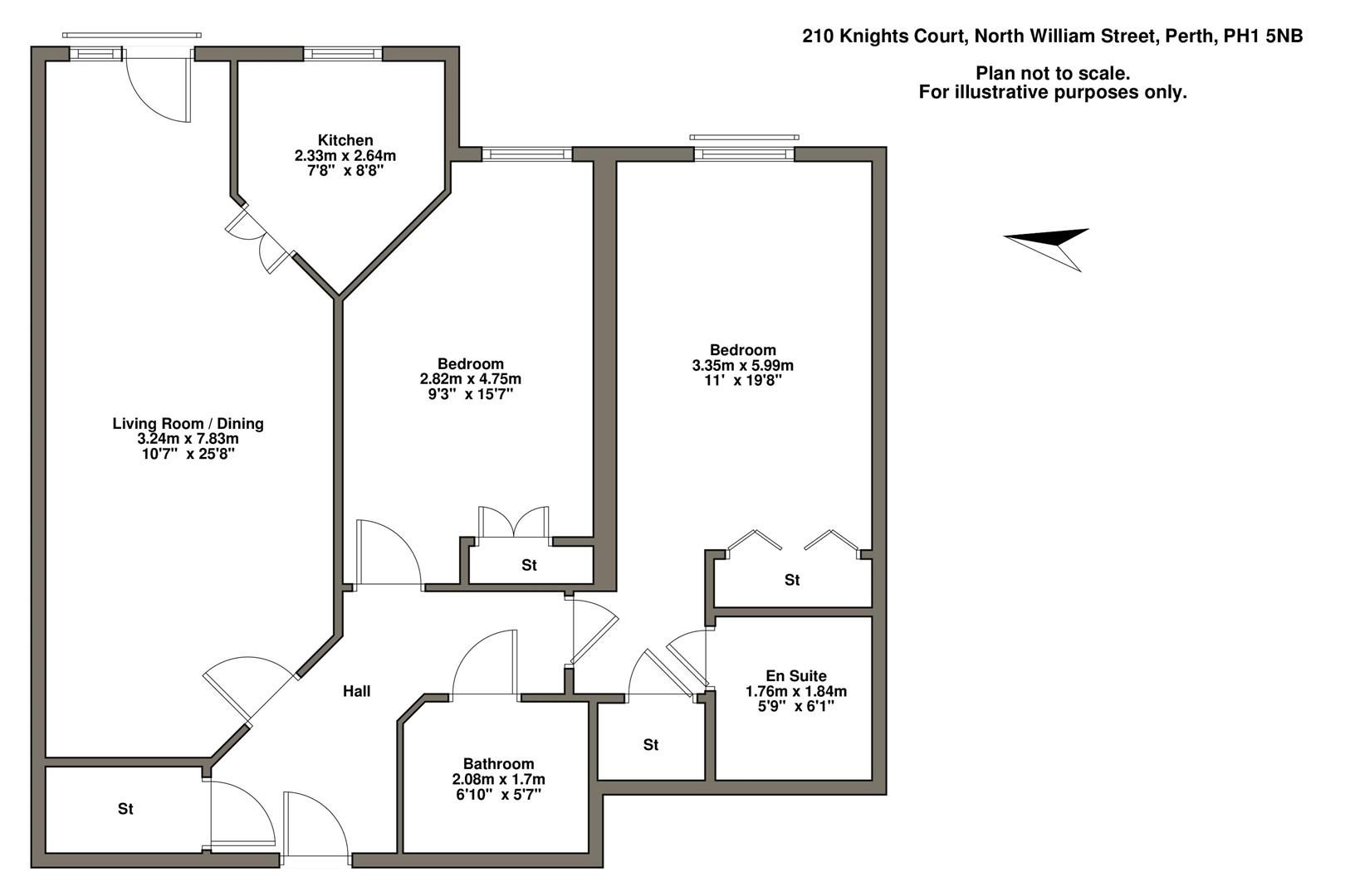 2 bed flat for sale in North William Street, Perth PH1 Zoopla