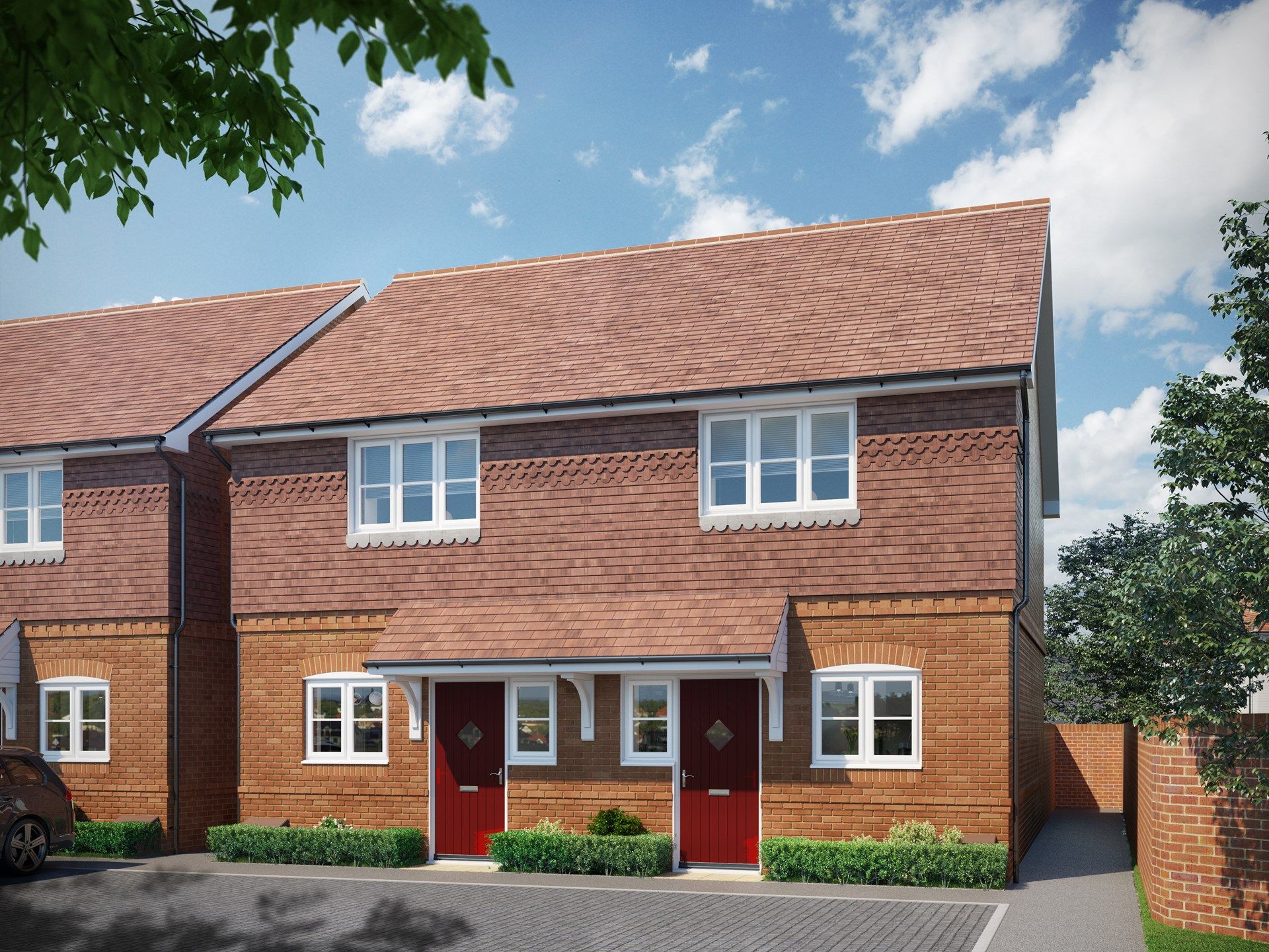 New home, 2 bed semidetached house for sale in "Fulham" at Abingdon