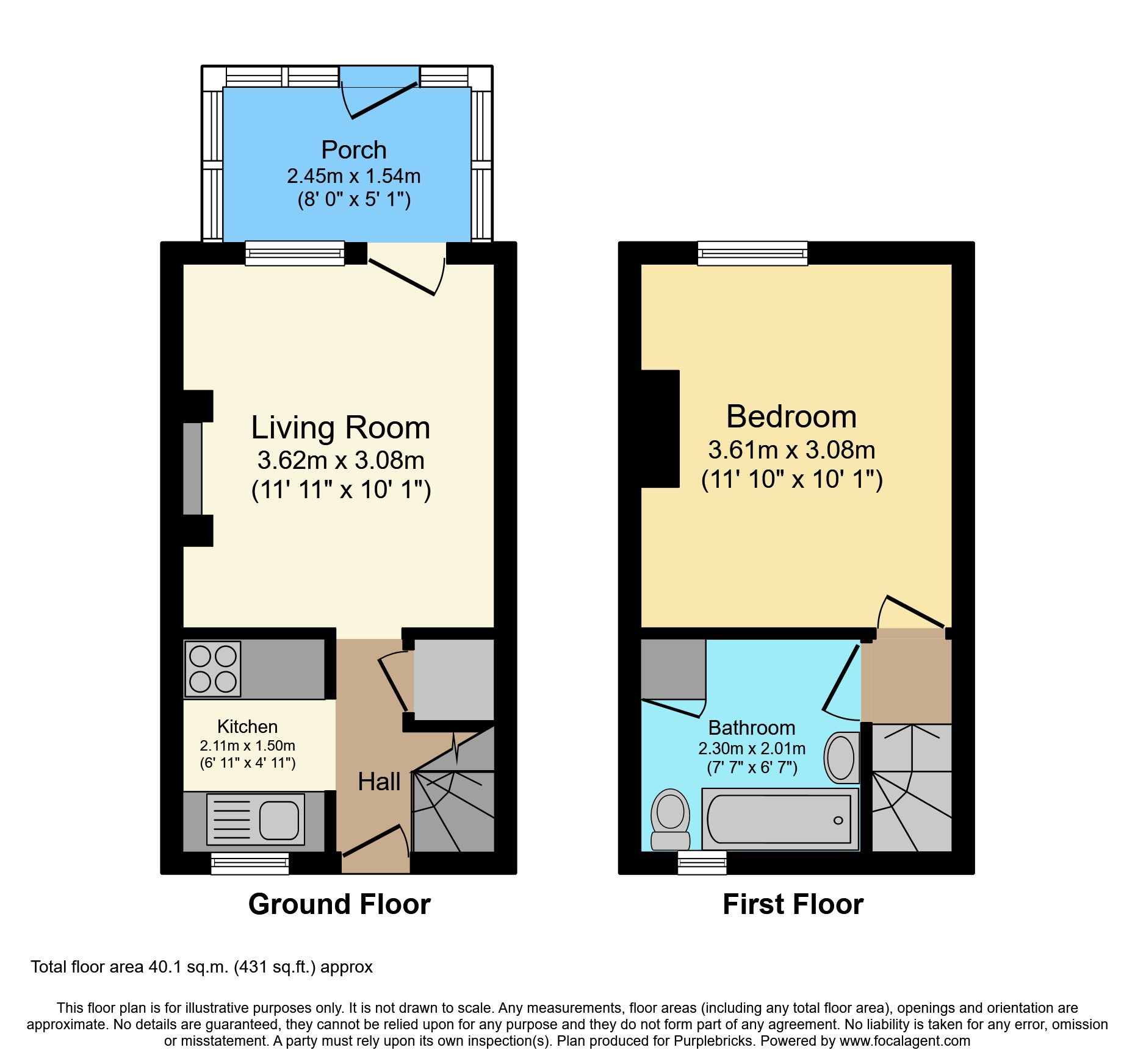 1 bed cottage for sale in Chalk Hill, Great Cressingham, Thetford IP25