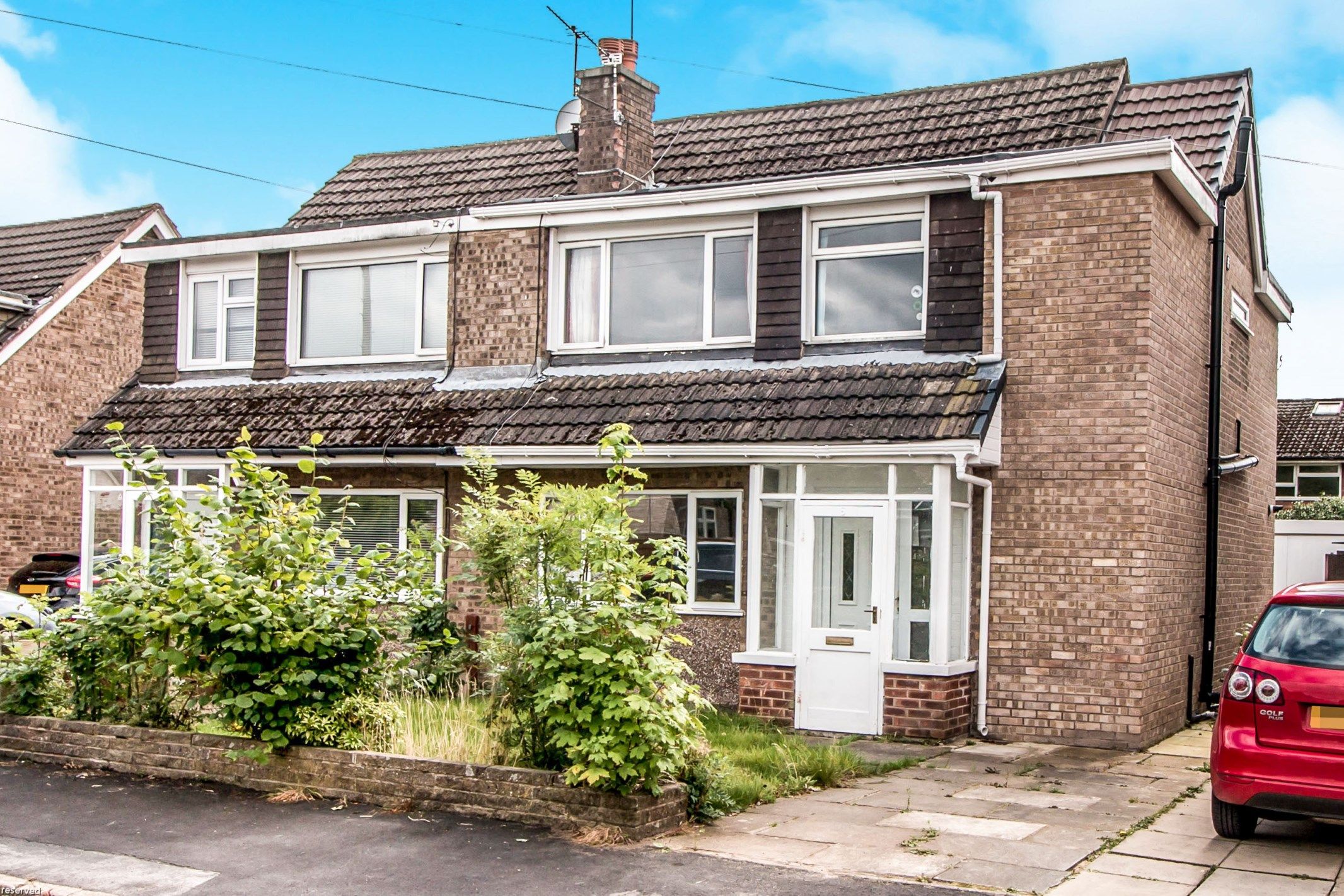 4 bed semidetached house for sale in Adlington Close, Timperley