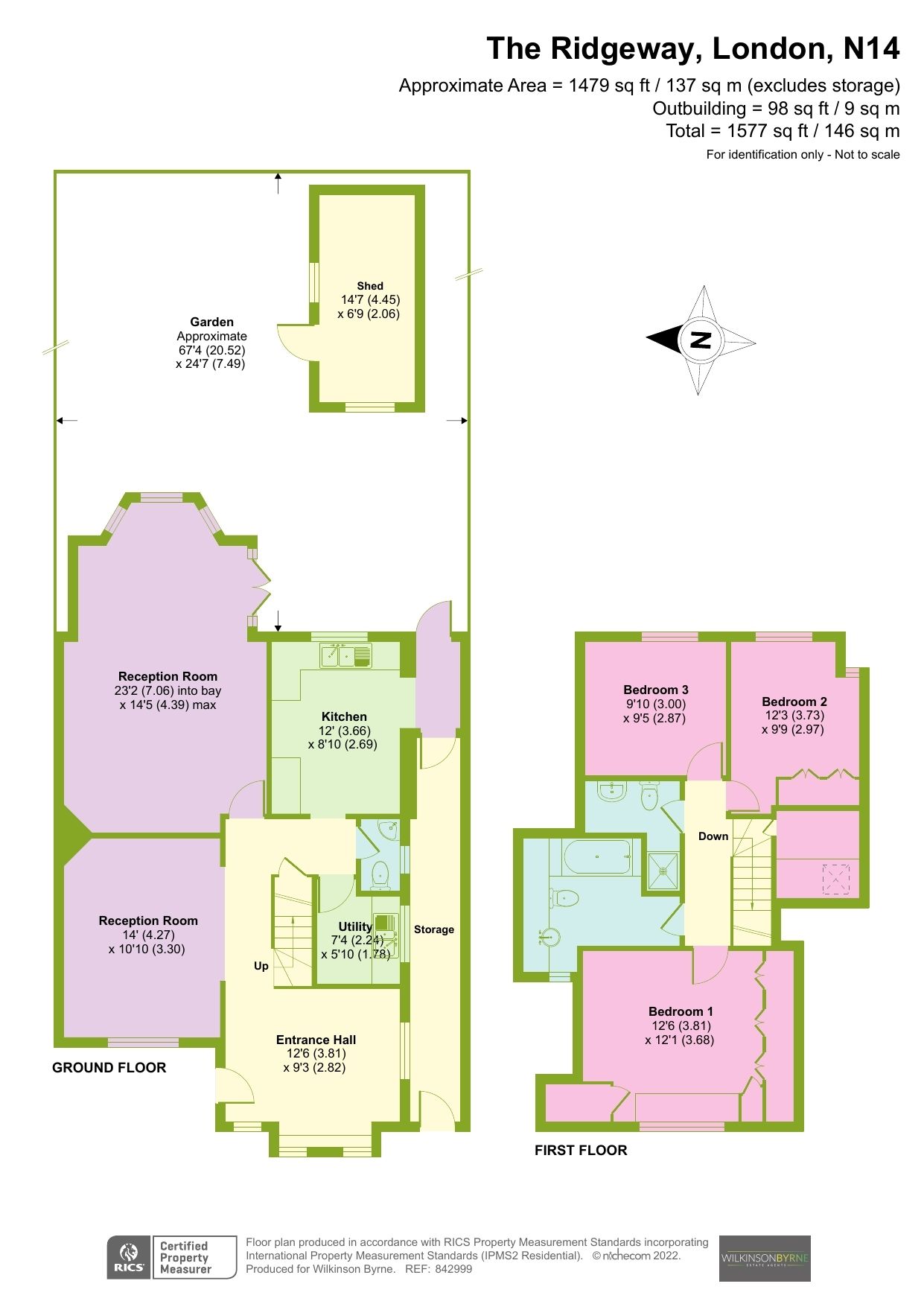 3 bed semidetached house for sale in The Ridgeway, London N14 Zoopla