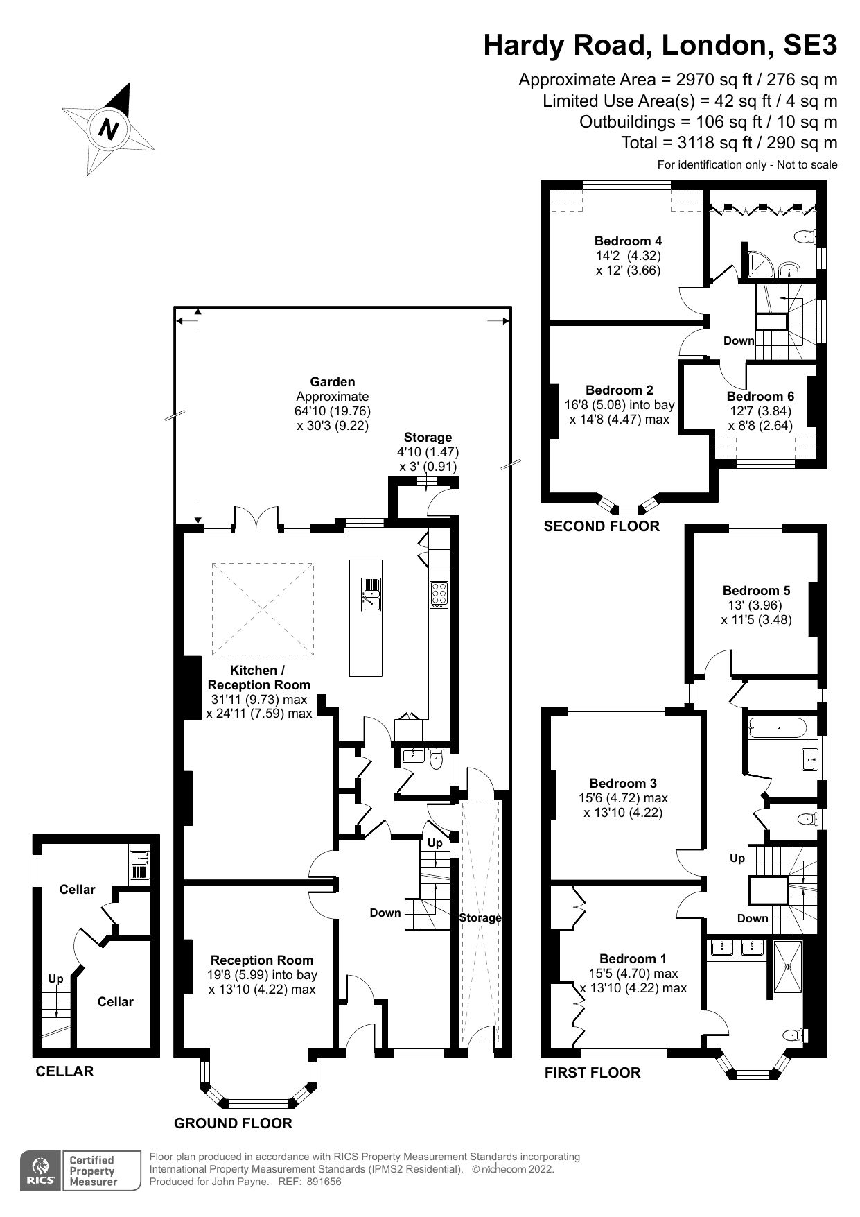 6 bed detached house for sale in Hardy Road, London SE3 Zoopla