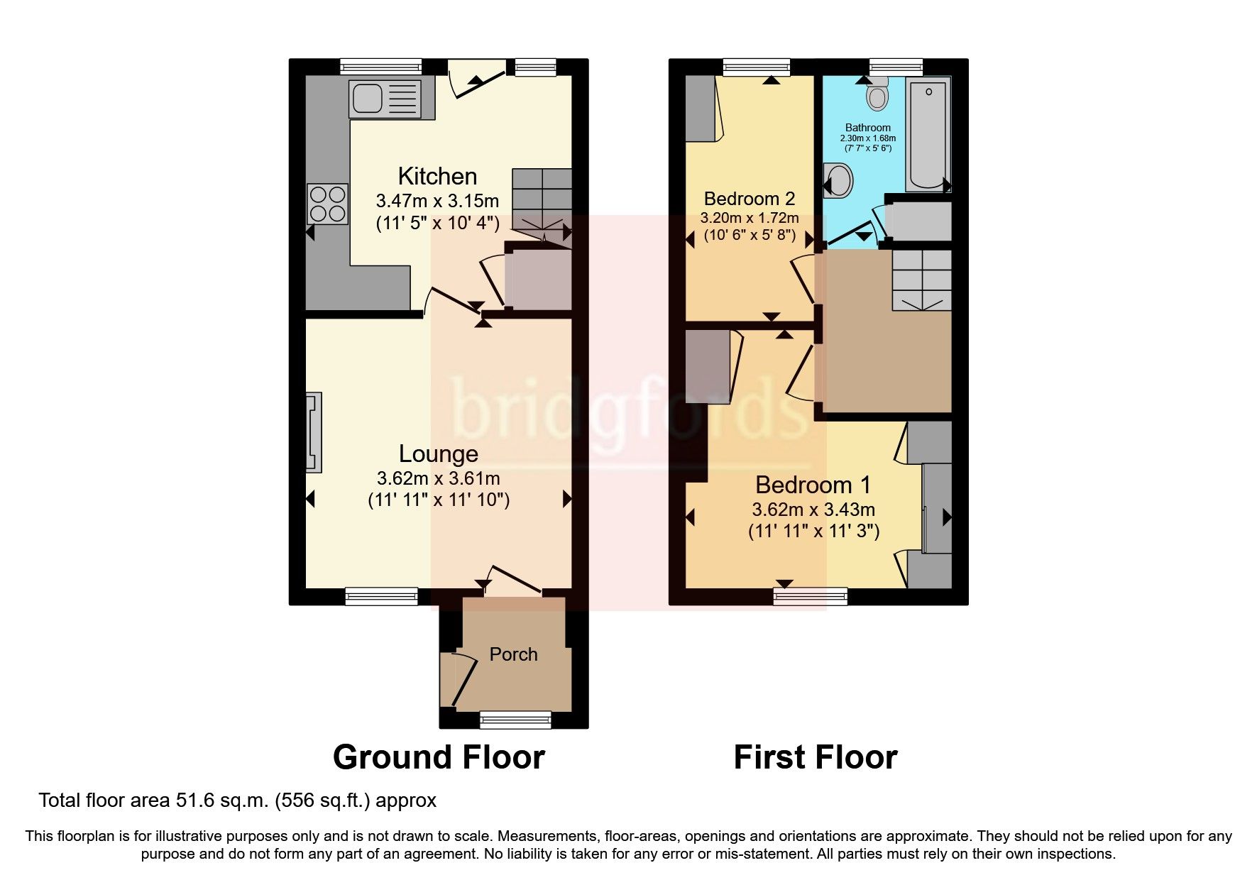 2 bed end terrace house for sale in Station Road, Bamber Bridge
