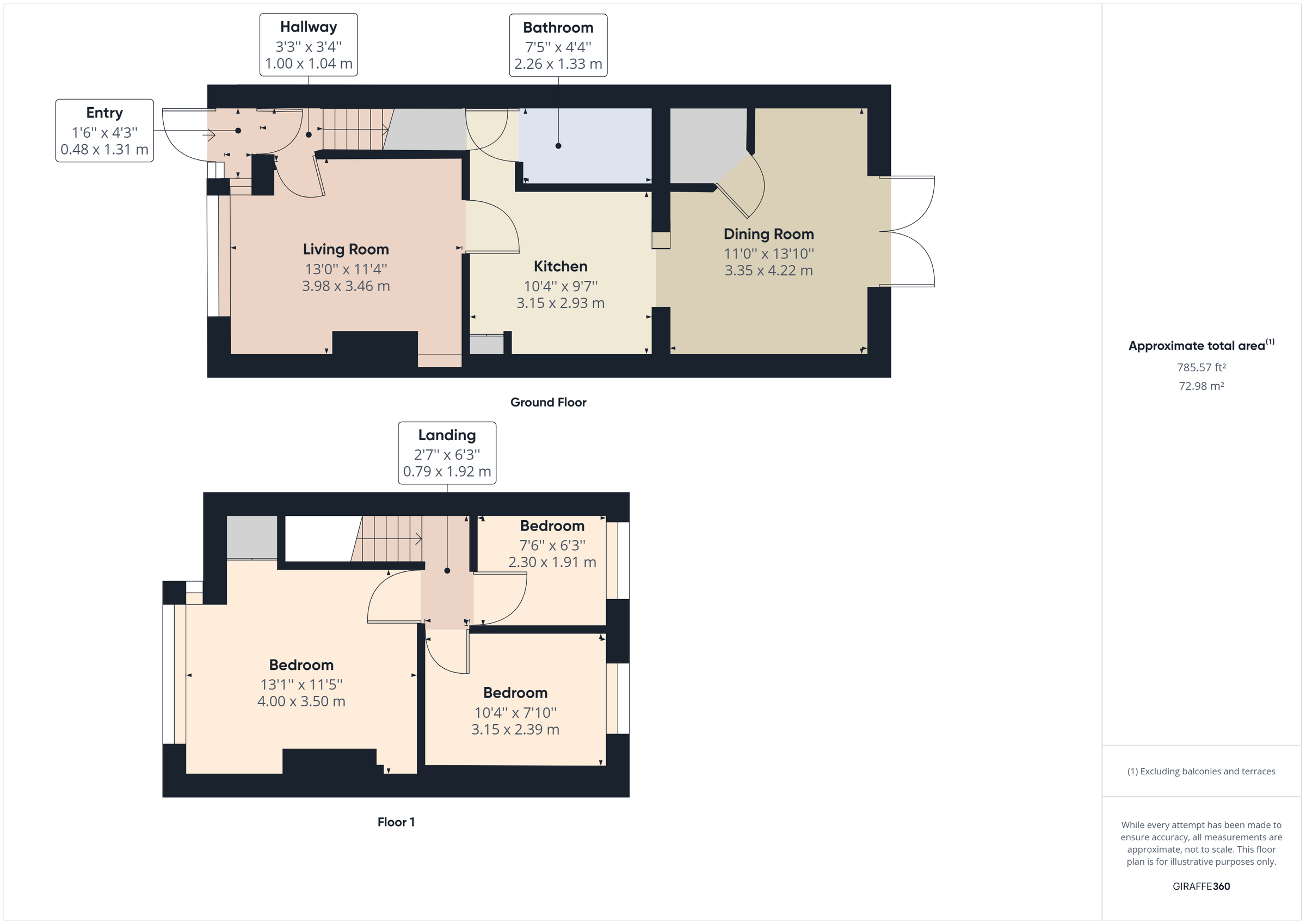 3 bed terraced house for sale in Cranford Avenue, Stanwell, Middlesex