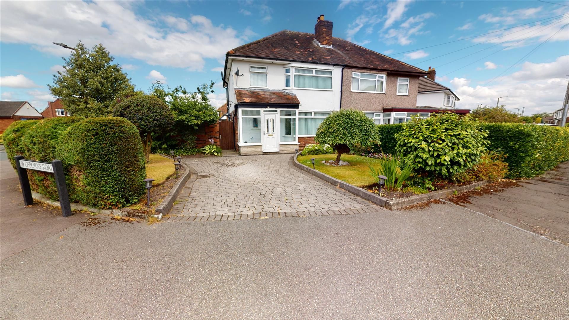 3 bed semidetached house for sale in Osborne Road, Eccleston, St