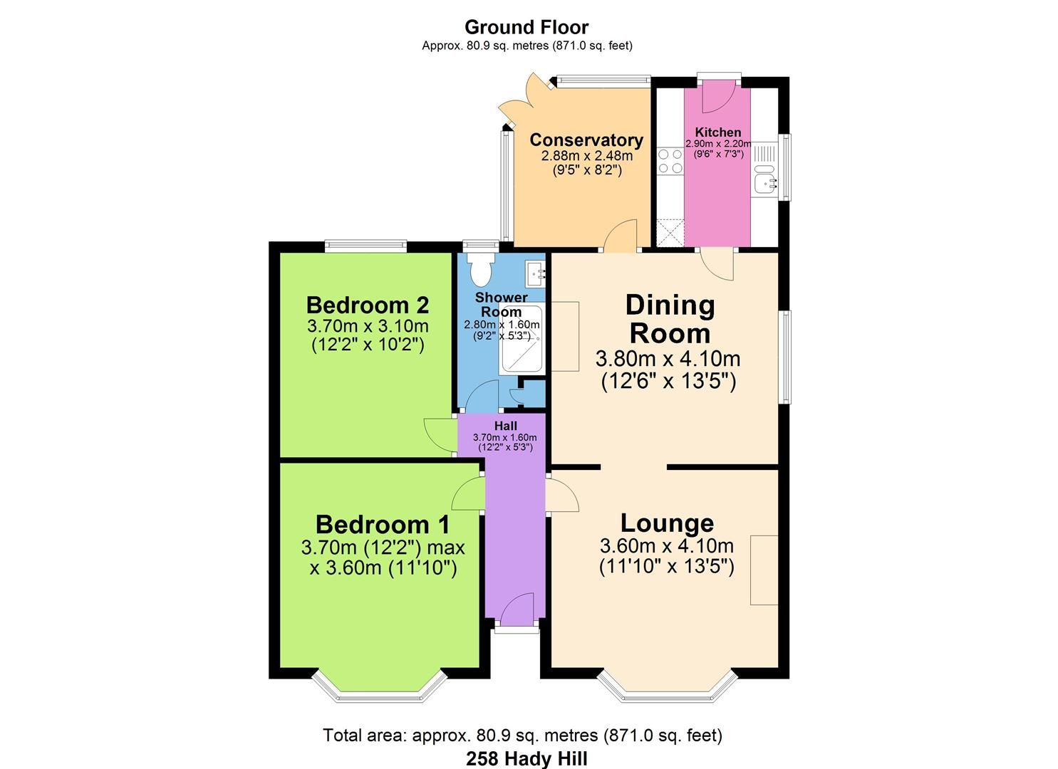 2 bed detached bungalow for sale in Hady Hill, Chesterfield S41 Zoopla
