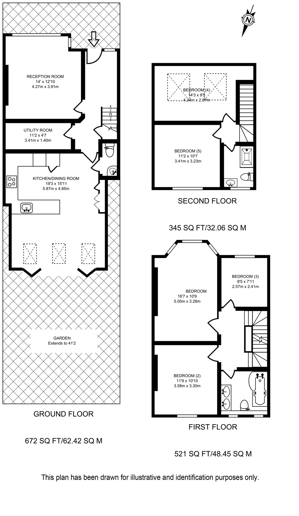 5 bed terraced house for sale in Firstway, Raynes Park, London SW20