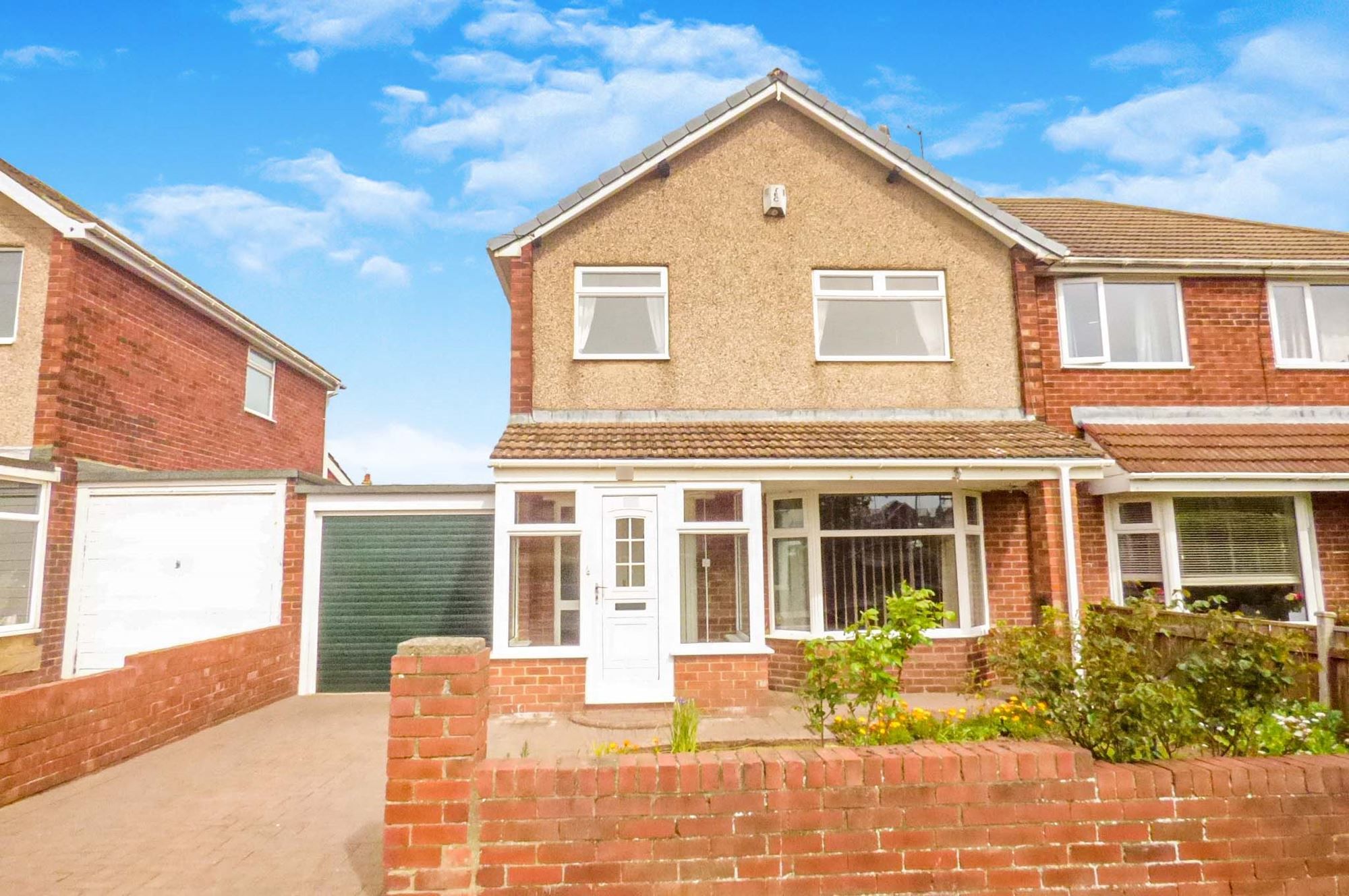 3 bed semidetached house for sale in Dereham Road, Seaton Sluice