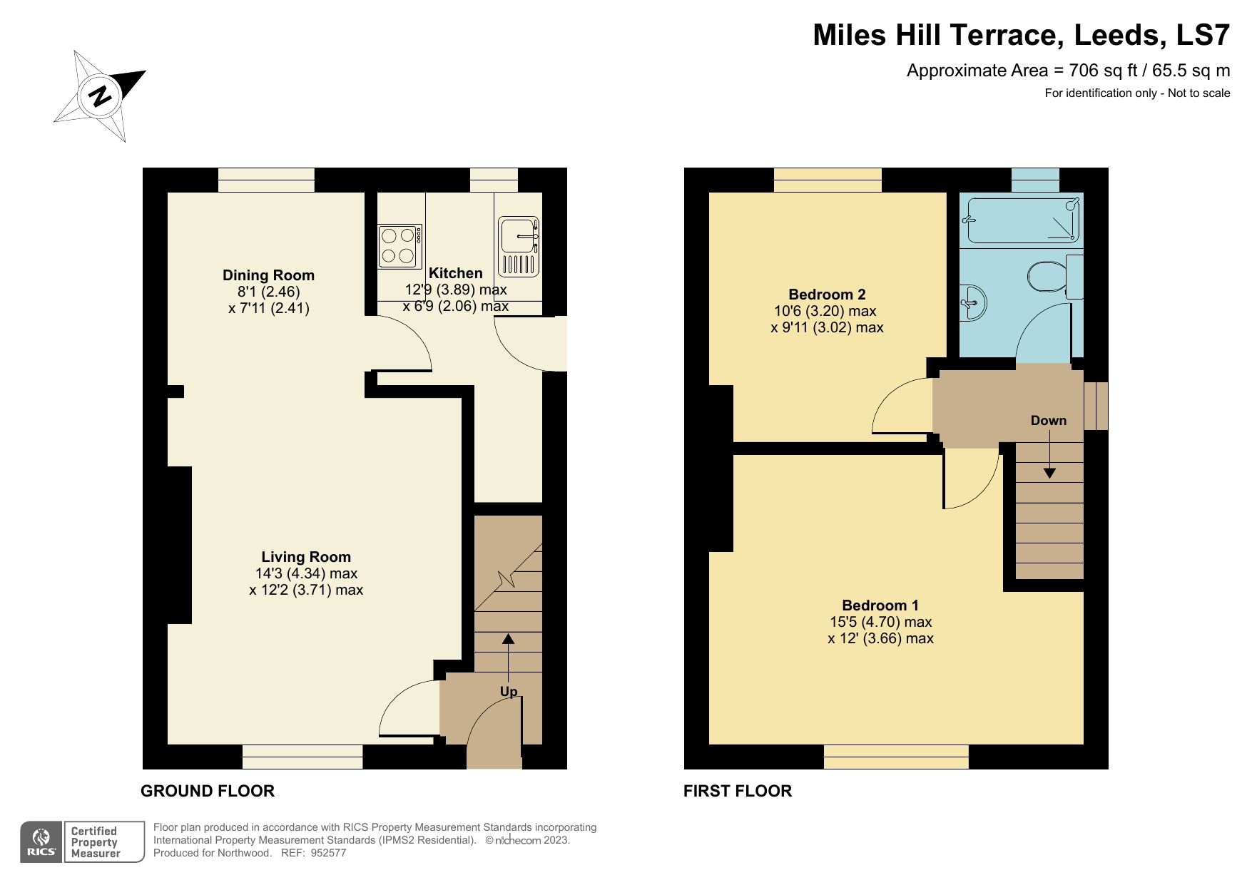 2 bed end terrace house for sale in Miles Hill Terrace, Chapel Allerton, Leeds LS7 Zoopla