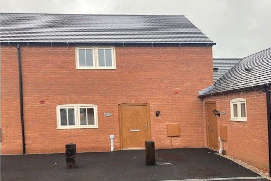 New home, 2 bed terraced house for sale in Appletree Lane, Marston