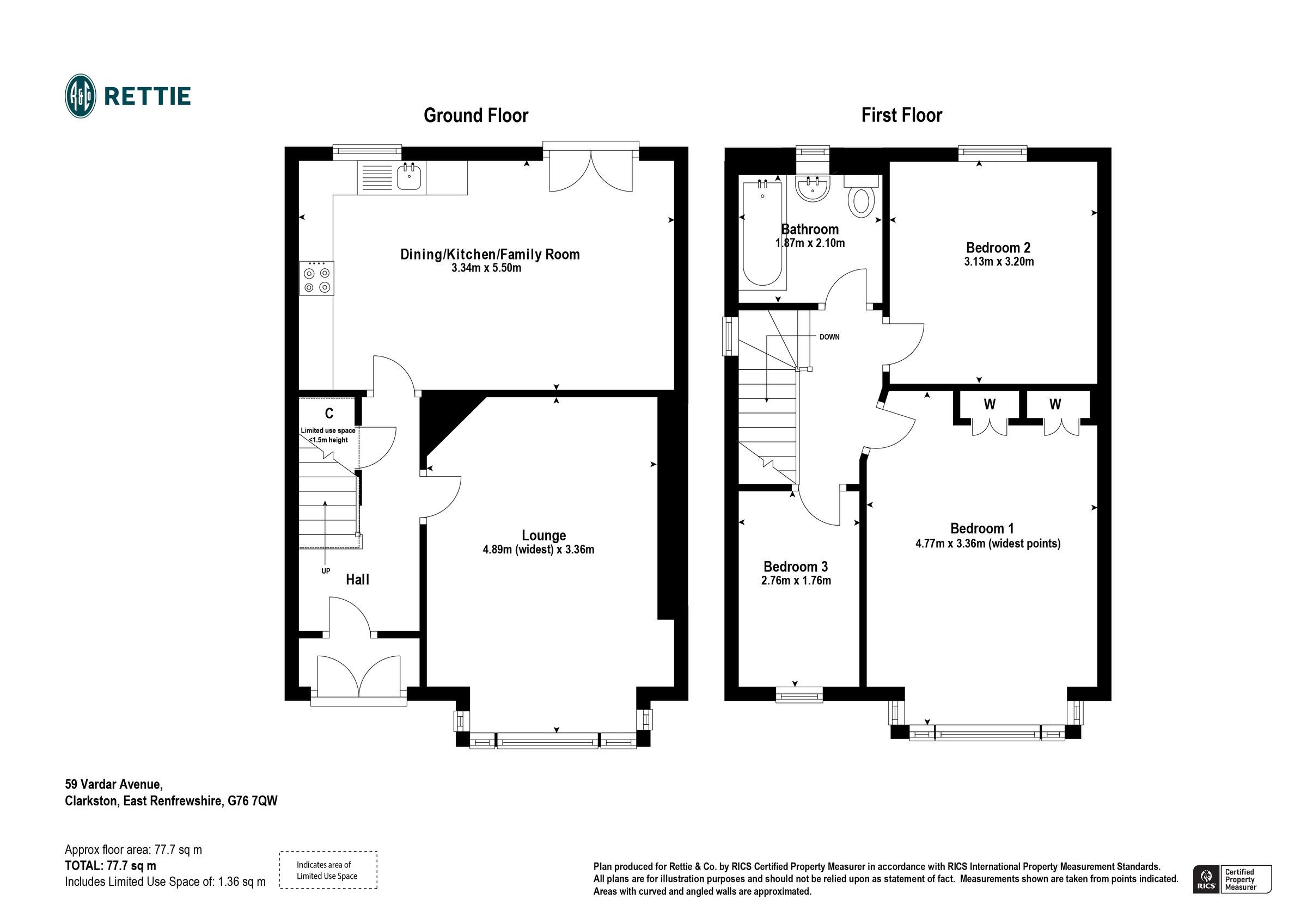 3 bed semidetached house for sale in Vardar Avenue, Clarkston, East