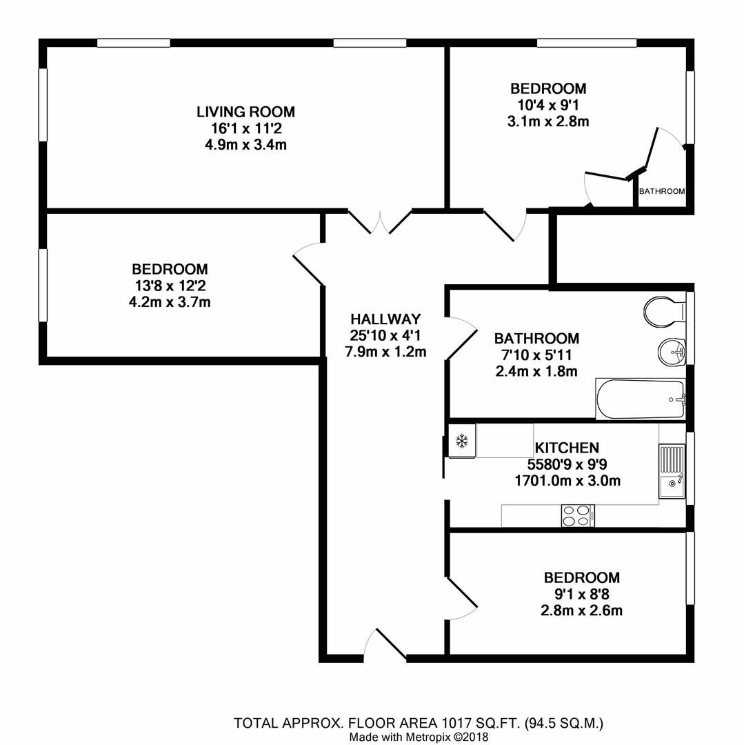 3 bed flat to rent in Thames Eyot, Cross Deep, Twickenham TW1 Zoopla