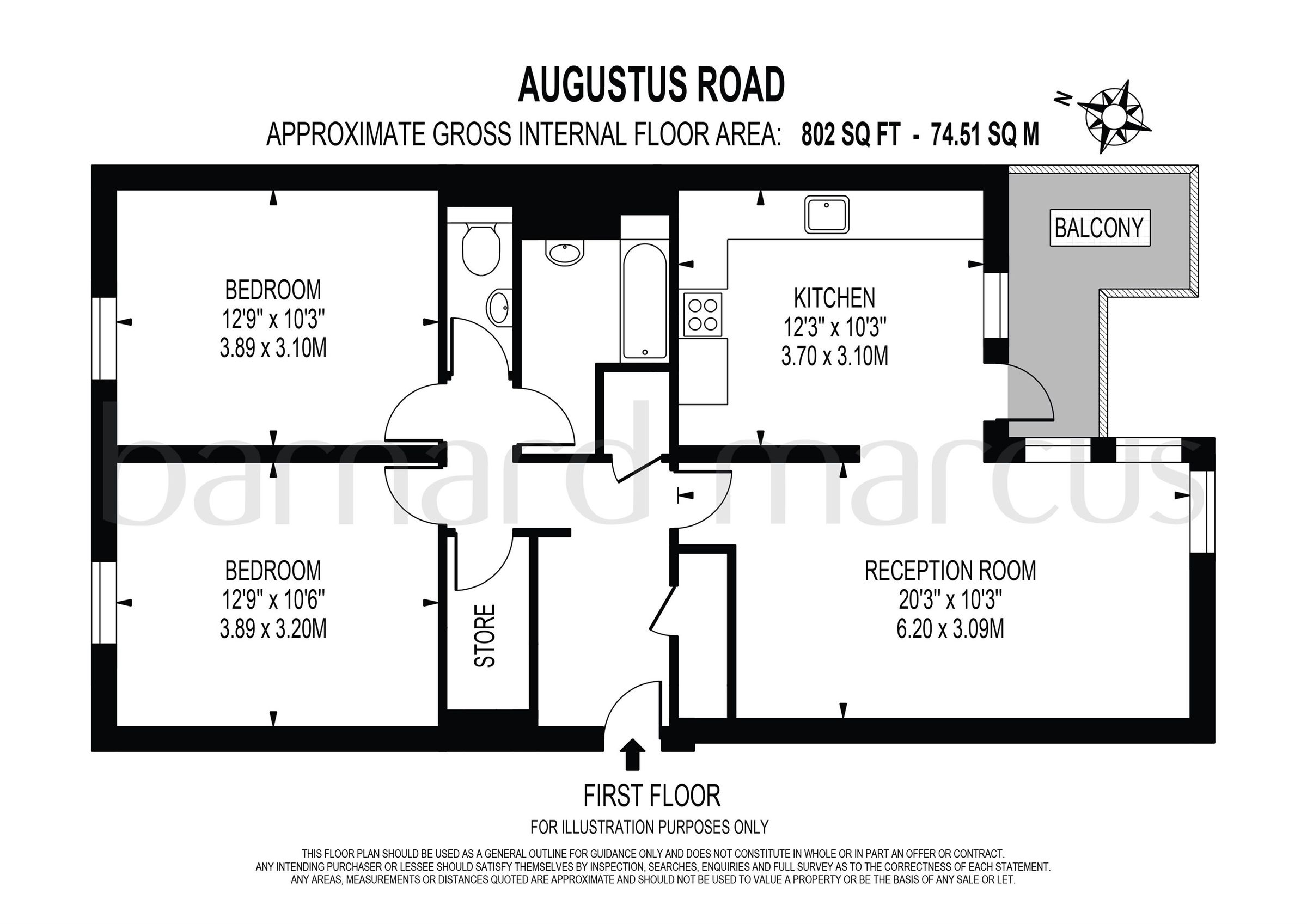 2 bed flat for sale in Augustus Road, Southfields, London SW19 Zoopla