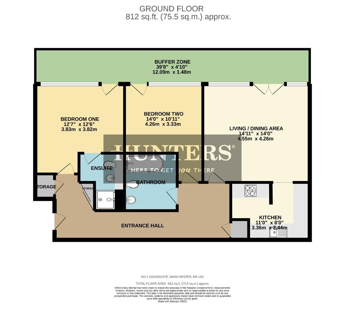 2 bed flat for sale in Deansgate, Manchester M3 Zoopla