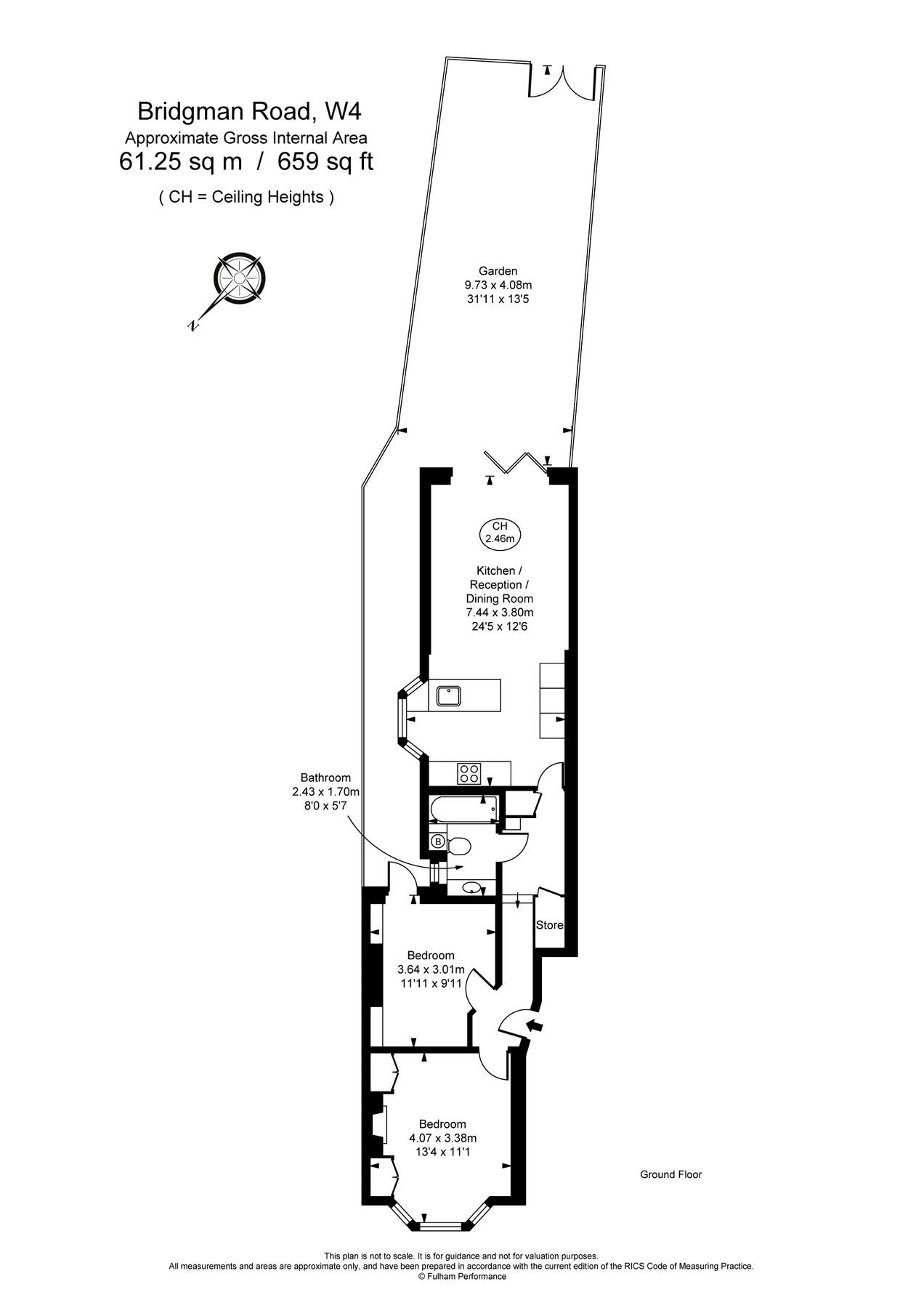 2 bed flat for sale in Bridgman Road, Chiswick, London W4 Zoopla