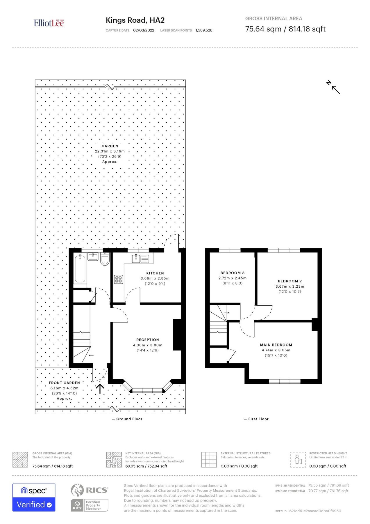3 bed semidetached house for sale in Kings Road, Harrow HA2 Zoopla