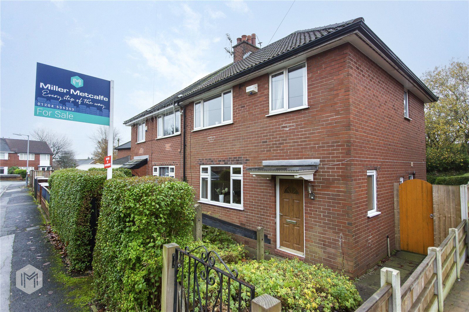 3 bed semidetached house for sale in Eskdale Grove, Farnworth, Bolton
